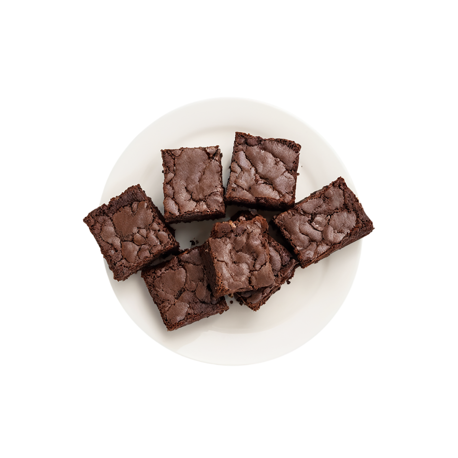 Brownies desserts isolated on transparent background #4506
