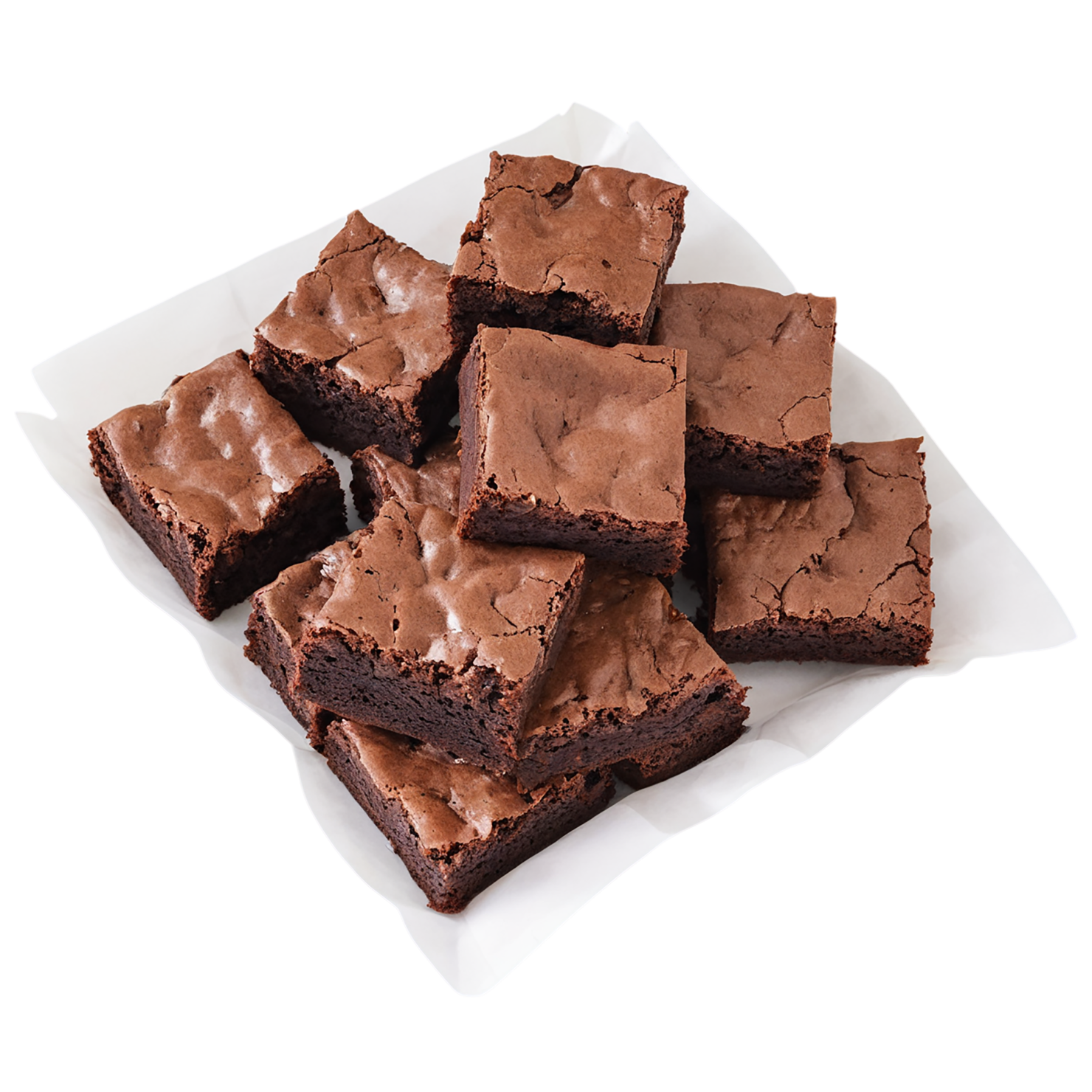 Brownies desserts isolated on transparent background #4512