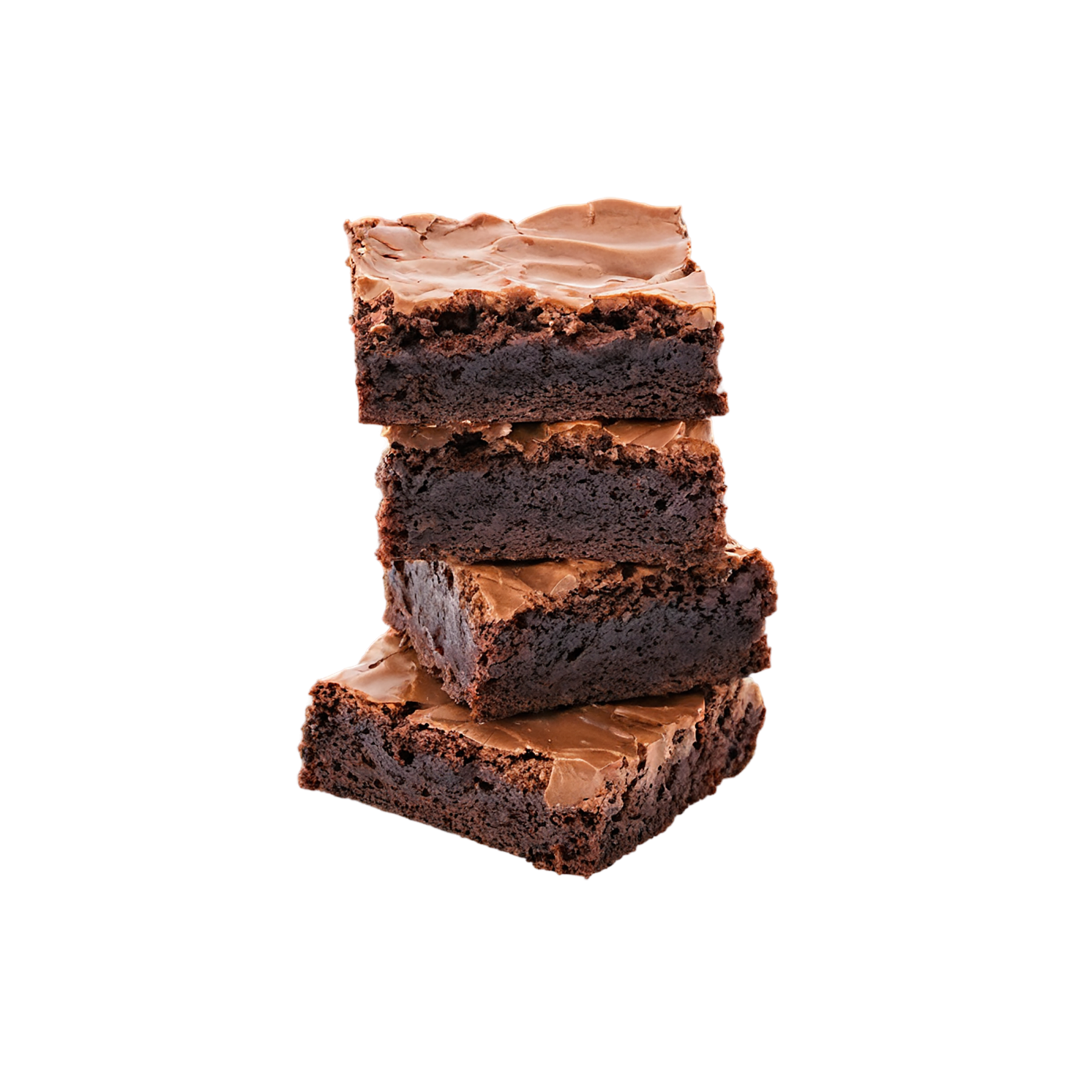 Brownies desserts isolated on transparent background #4517