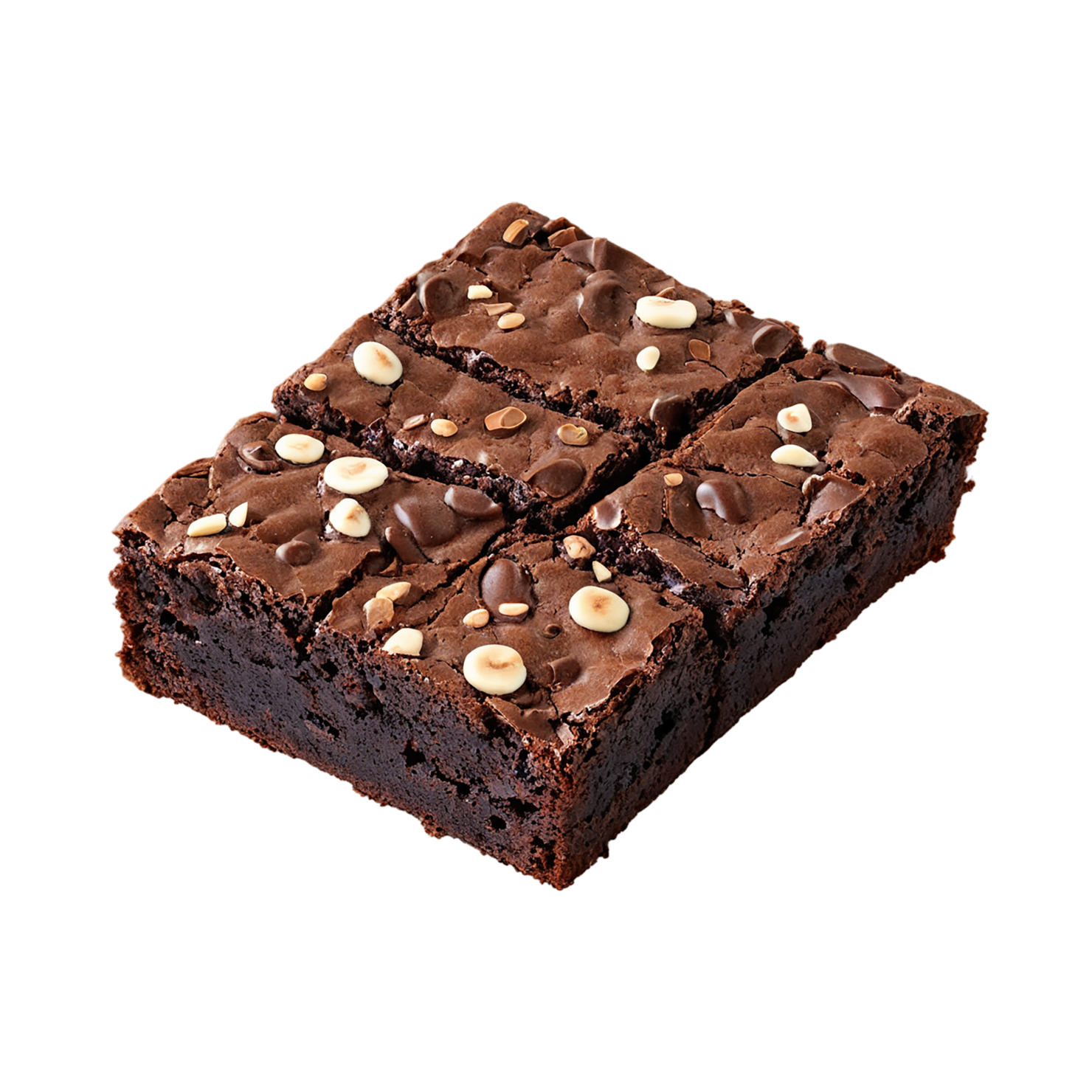 Brownies desserts isolated on transparent background #4522