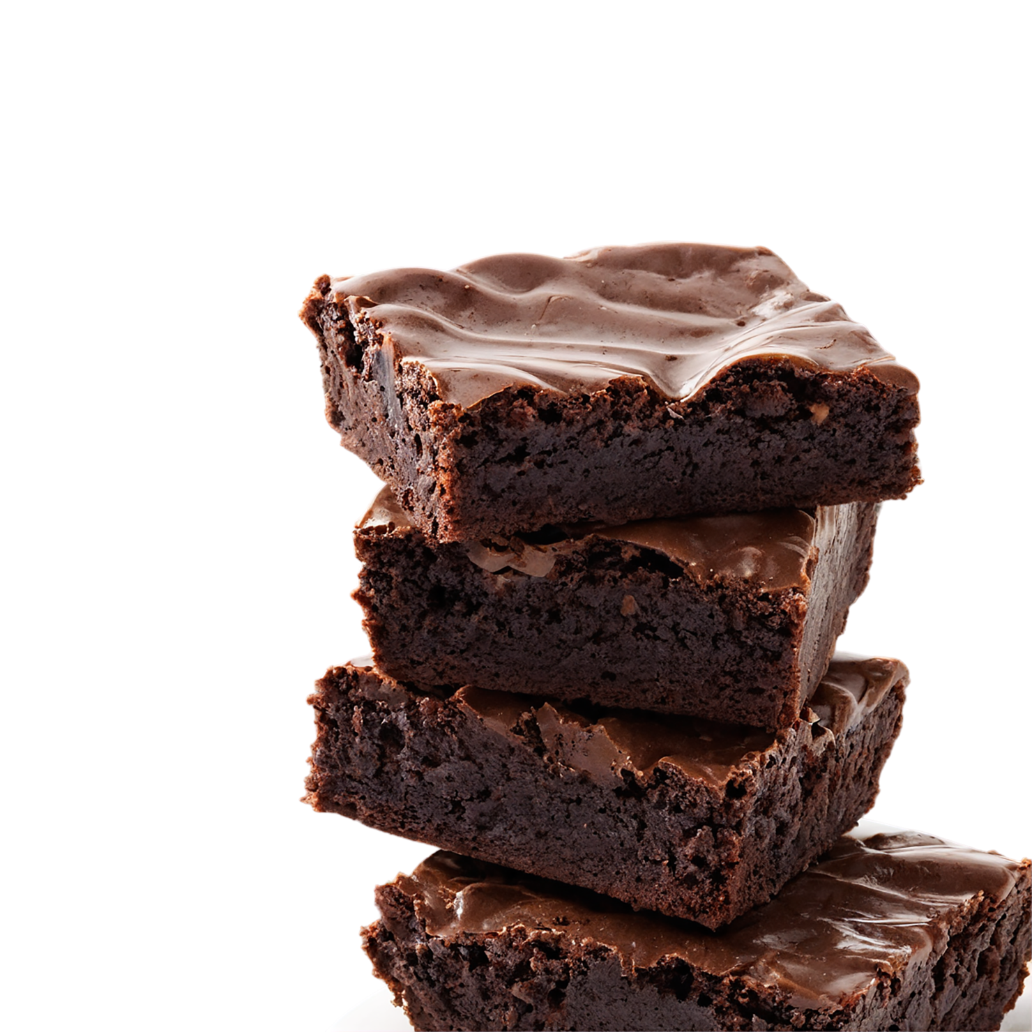 Brownies desserts isolated on transparent background #4529