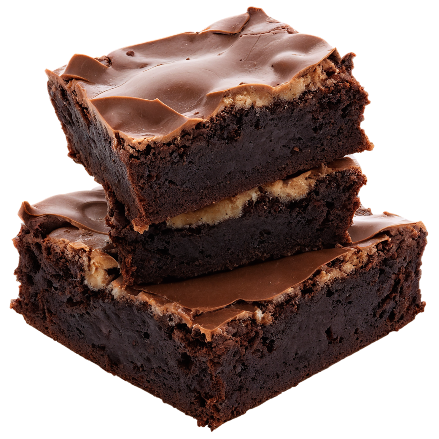 Brownies desserts isolated on transparent background #4532