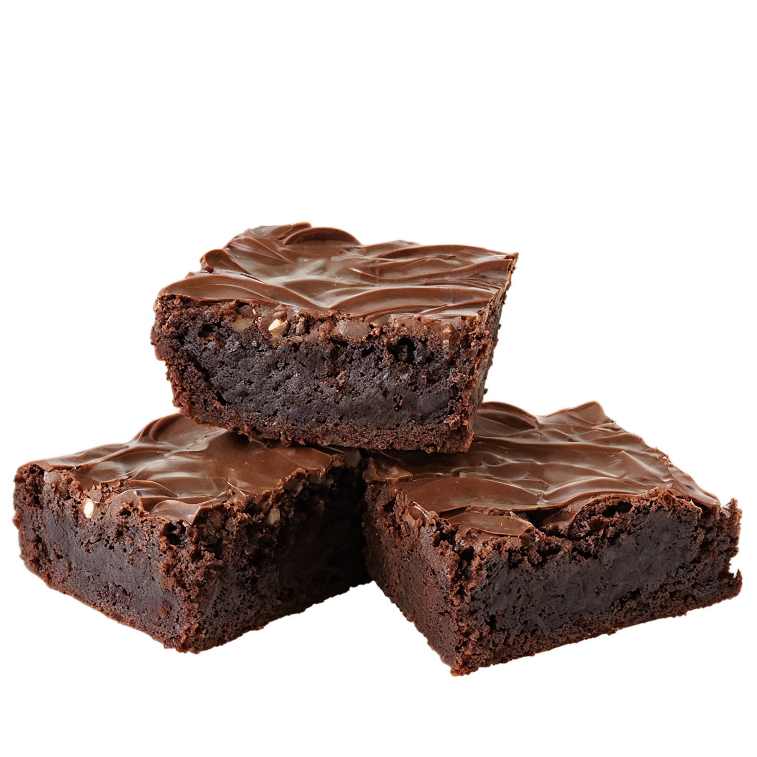 Brownies desserts isolated on transparent background #4534