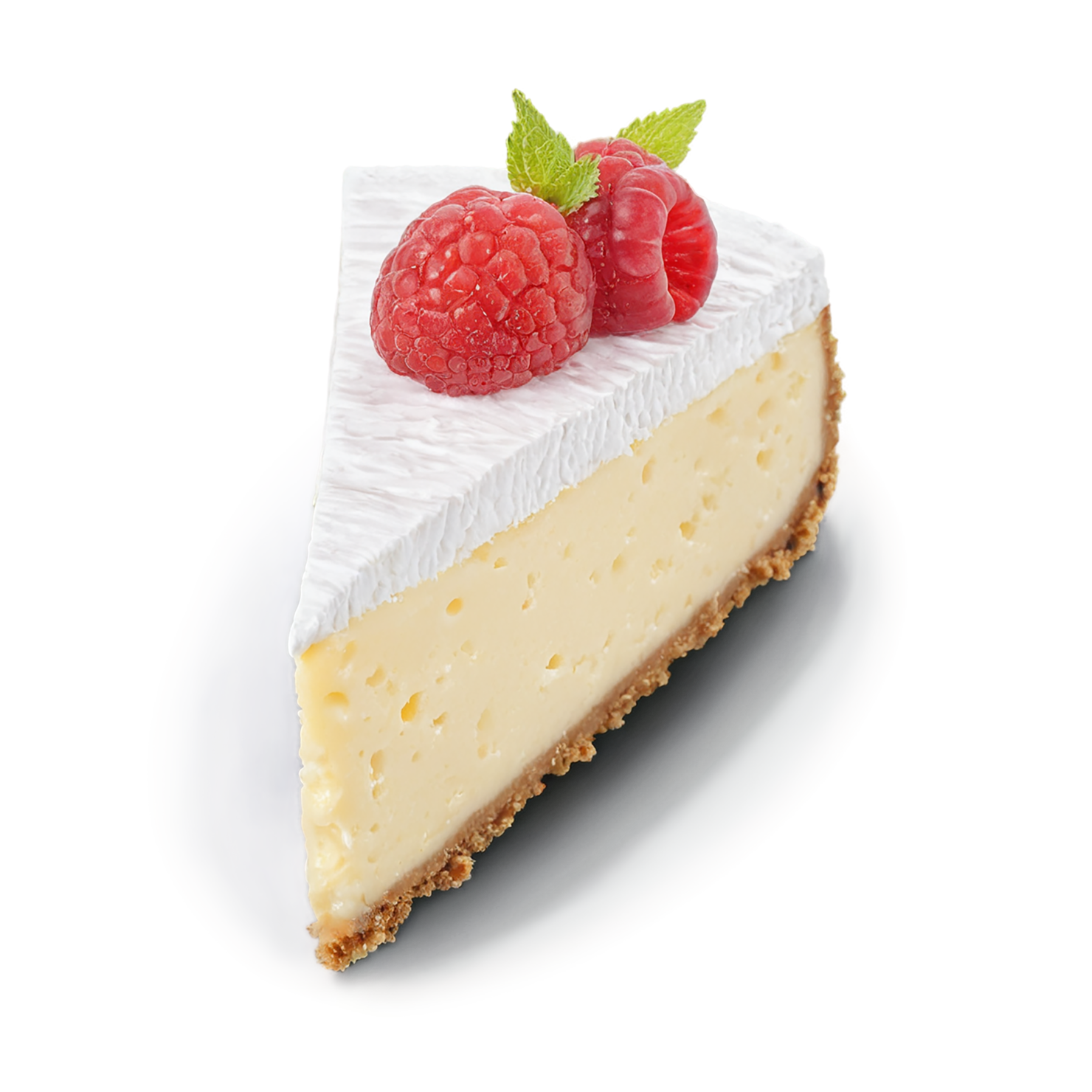 Cheese cake desserts isolated on transparent background #4536