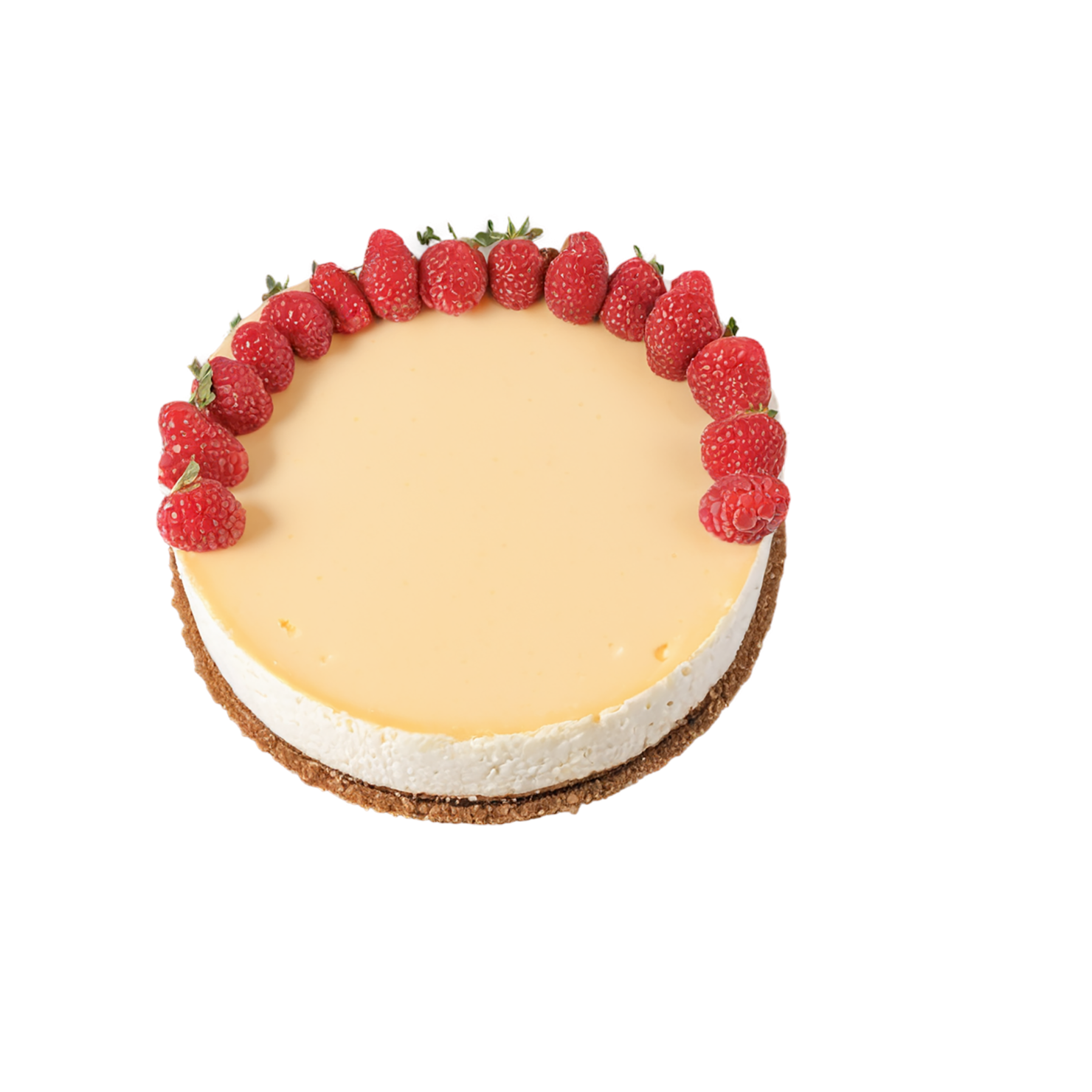 Cheese cake desserts isolated on transparent background #4545