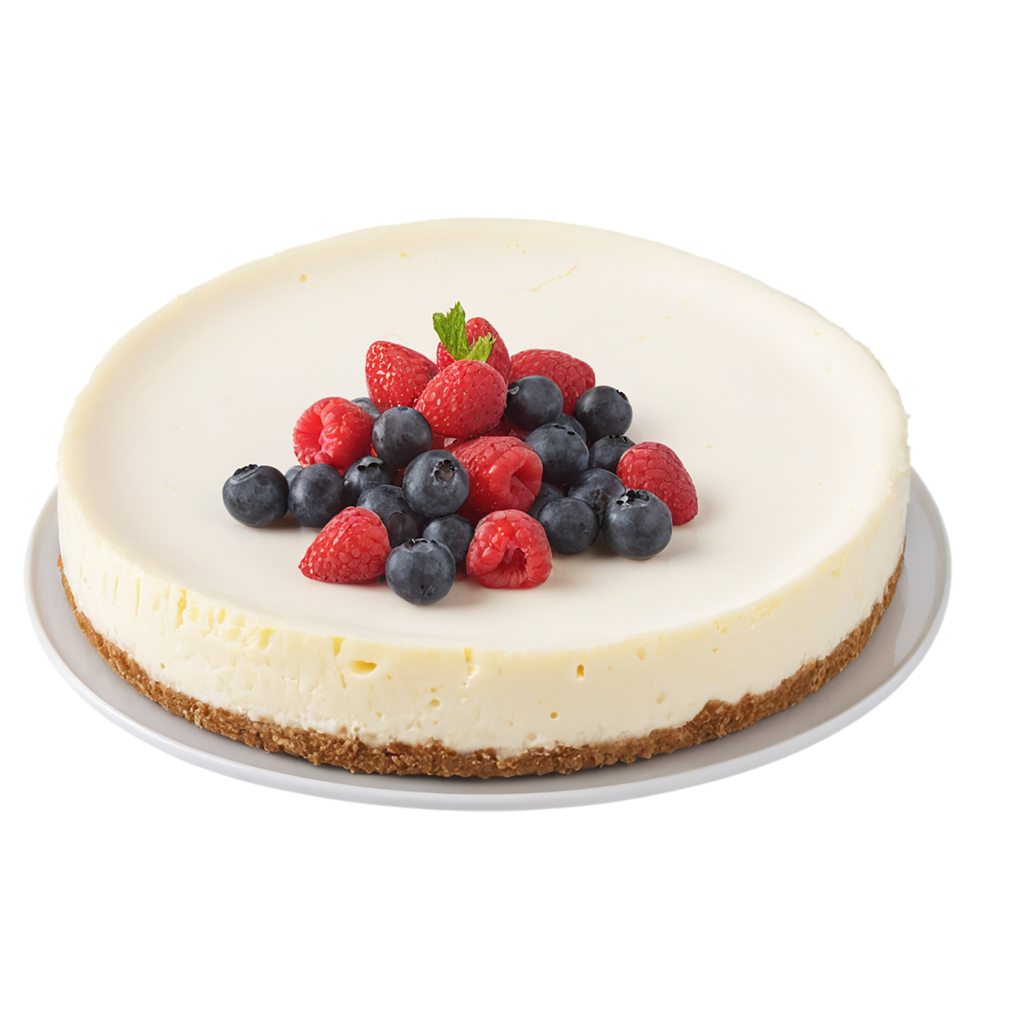 Cheese cake desserts isolated on transparent background #4546