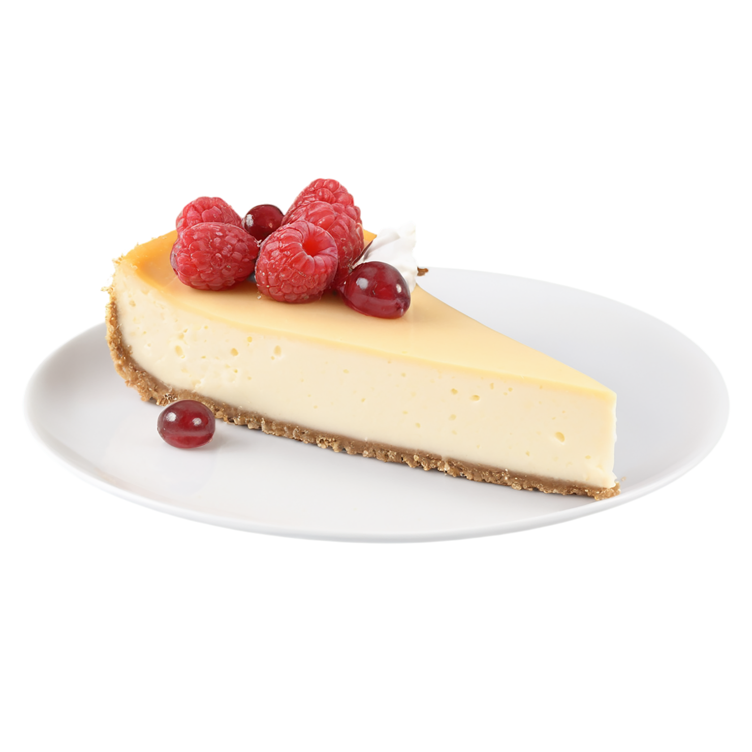 Cheese cake desserts isolated on transparent background #4548