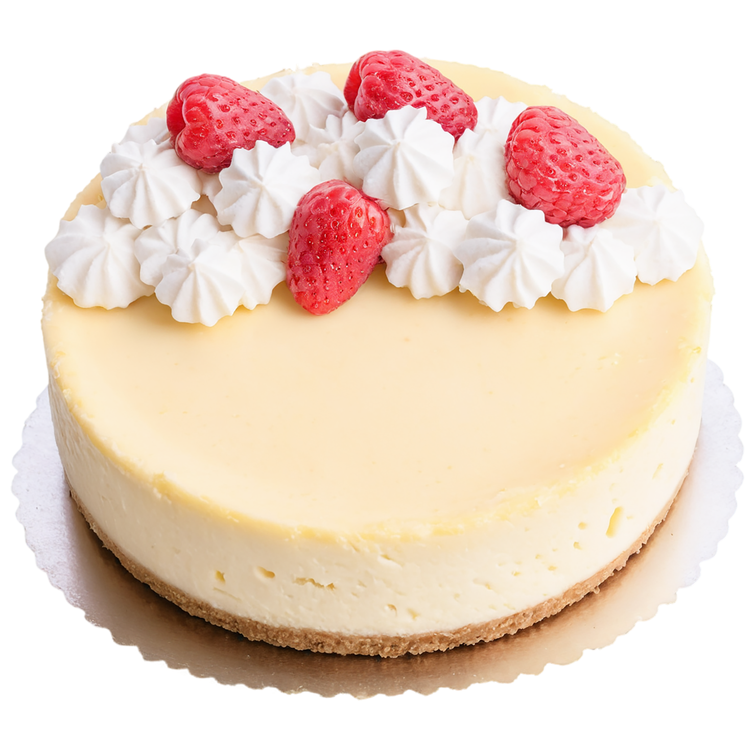 Cheese cake desserts isolated on transparent background #4557