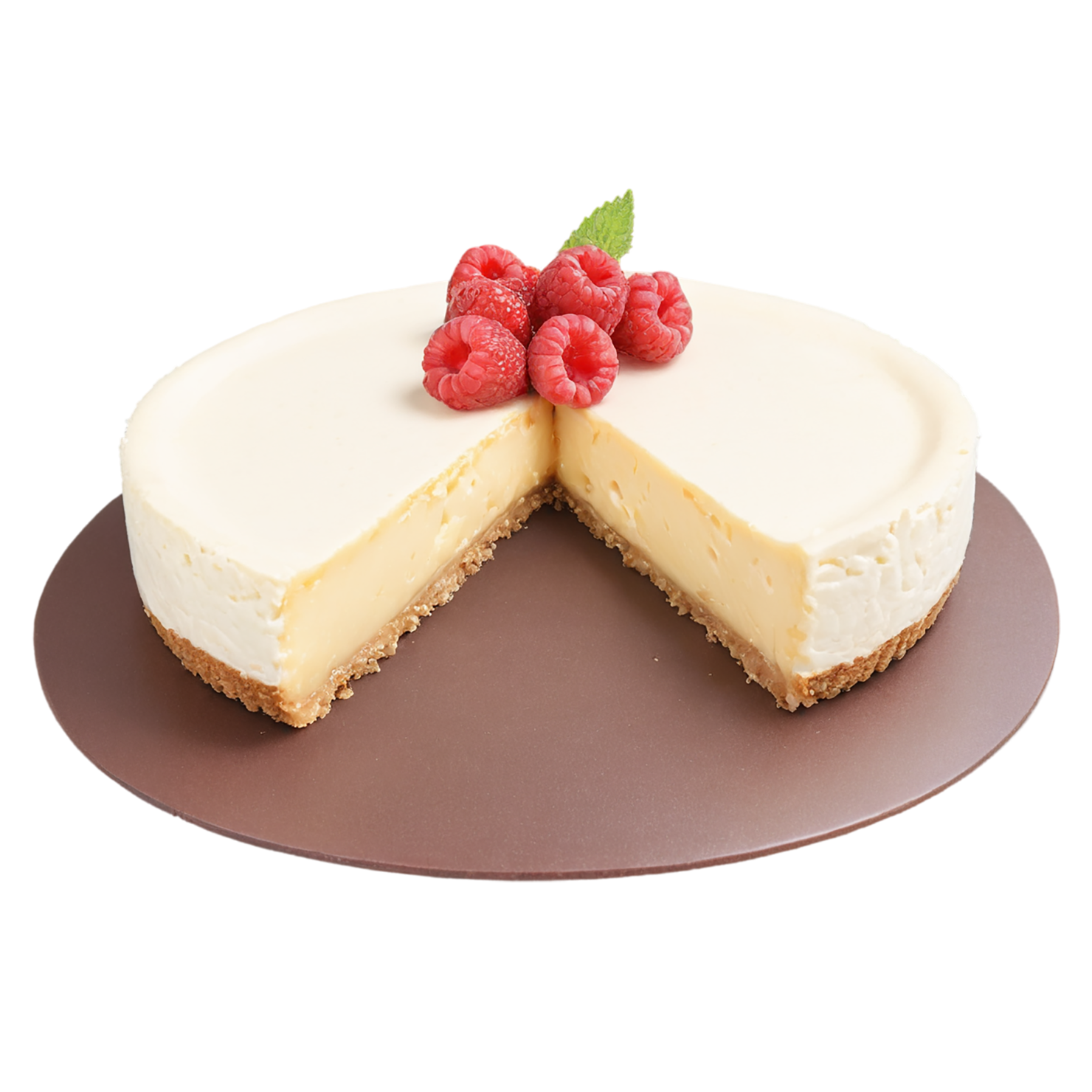 Cheese cake desserts isolated on transparent background #4564