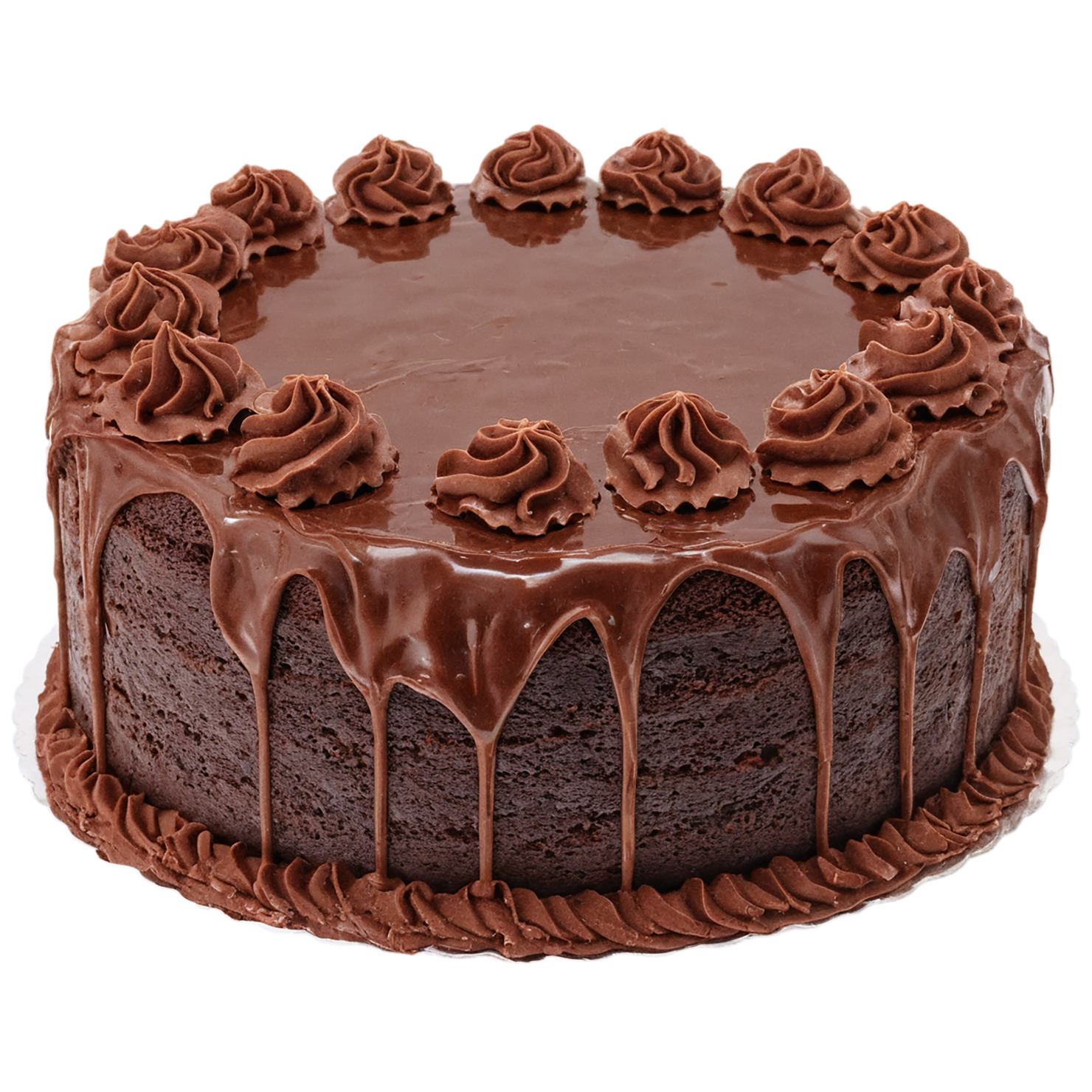 Chocolate cake desserts isolated on transparent background #4570