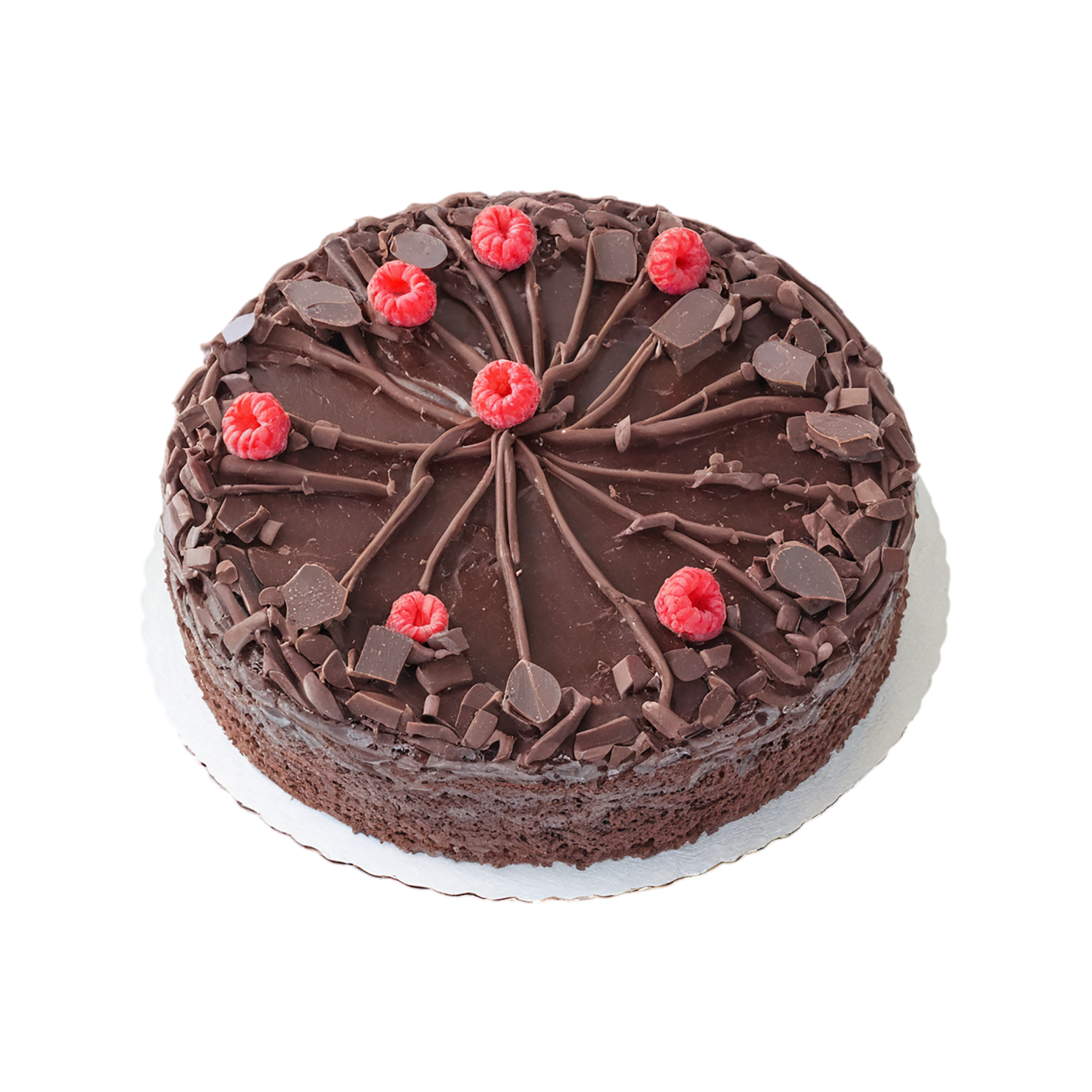 Chocolate cake desserts isolated on transparent background #4580