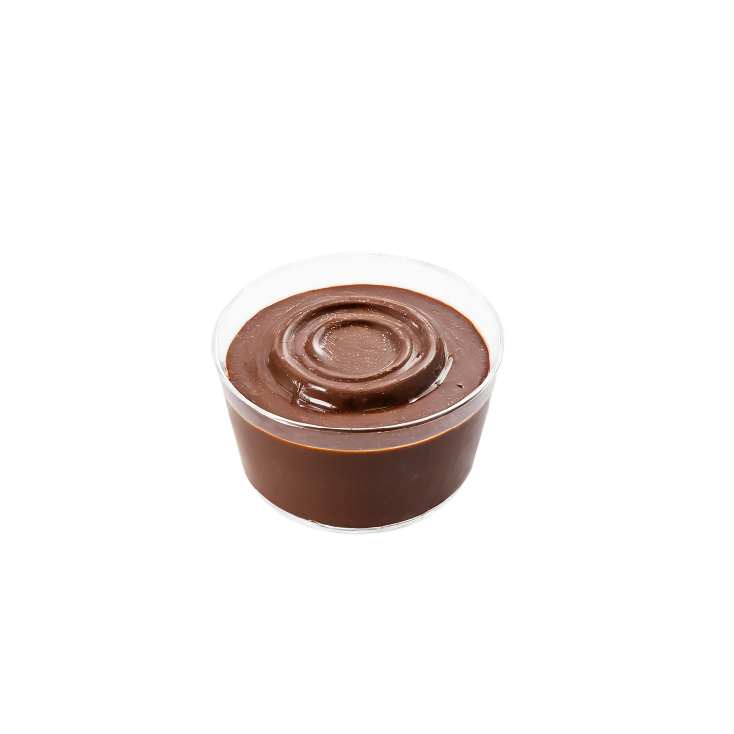 Chocolate Pudding desserts isolated on transparent background #4654