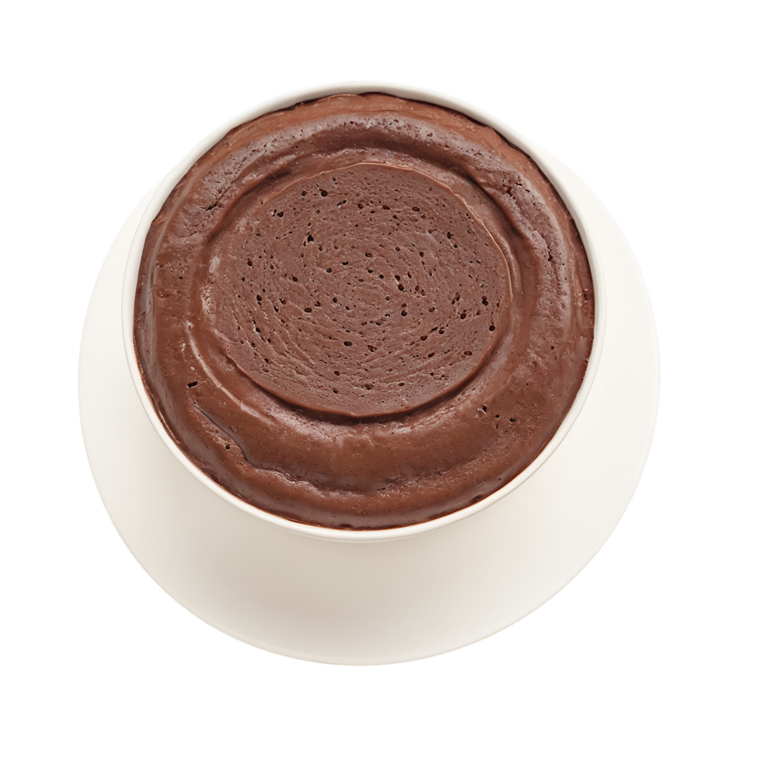 Chocolate Pudding desserts isolated on transparent background #4656