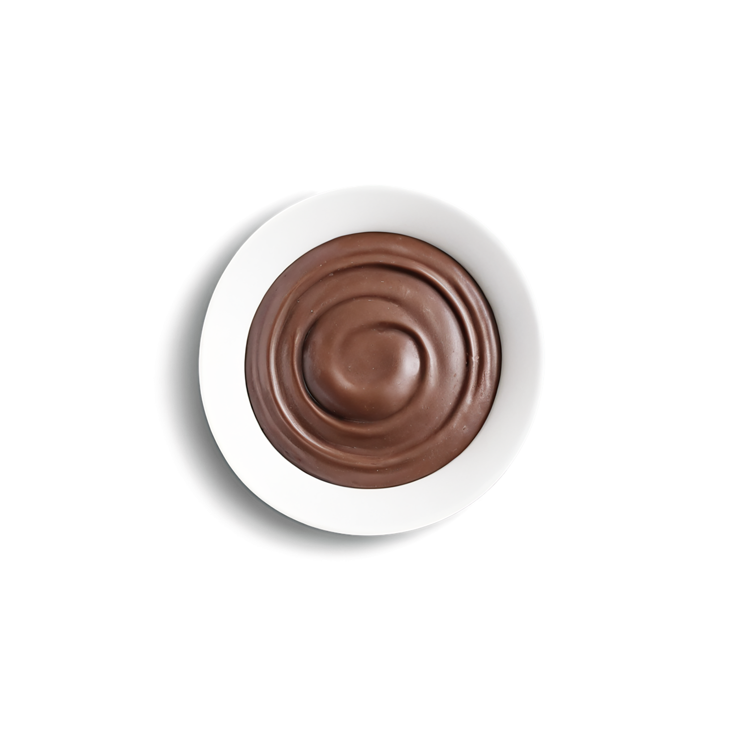 Chocolate Pudding desserts isolated on transparent background #4659