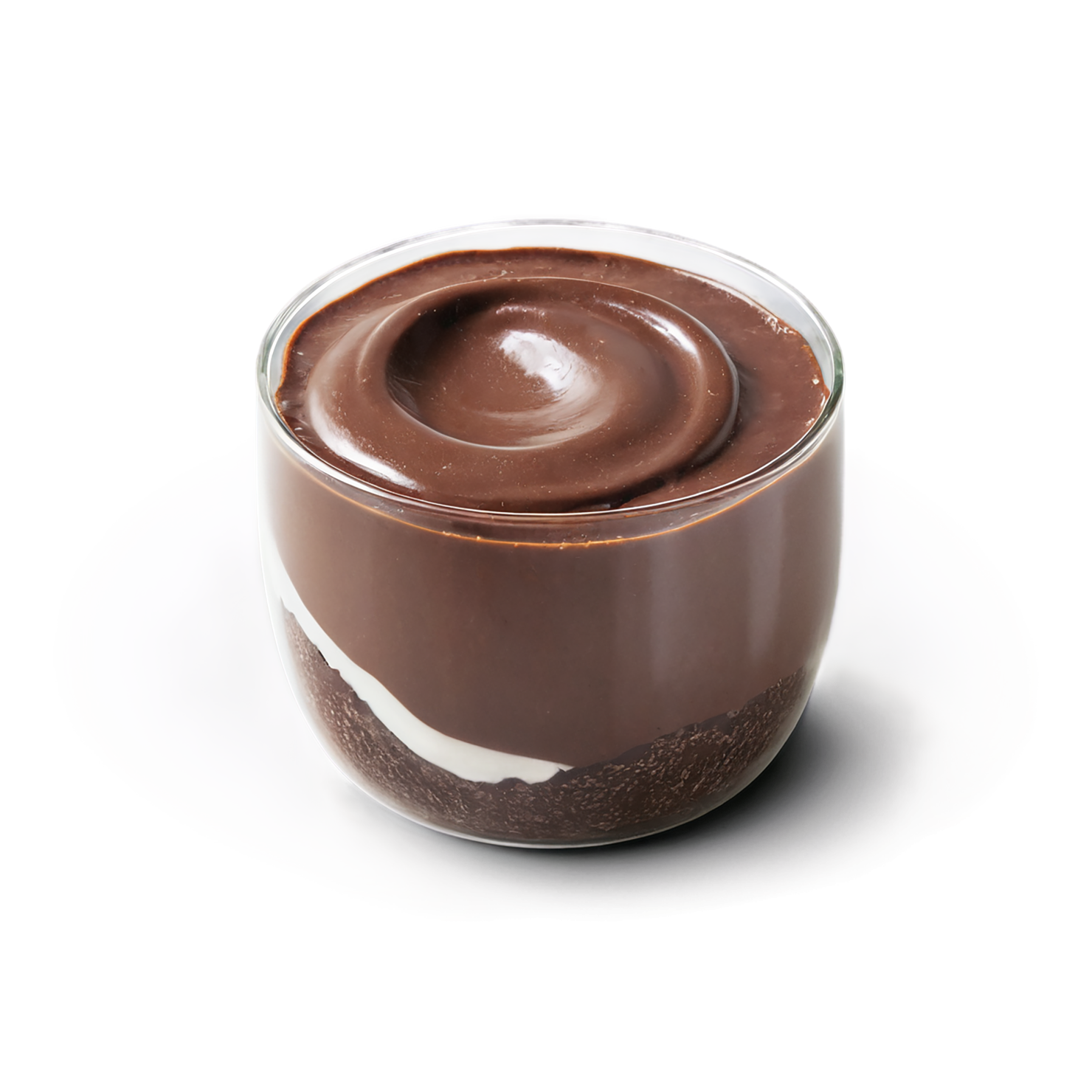 Chocolate Pudding desserts isolated on transparent background #4661