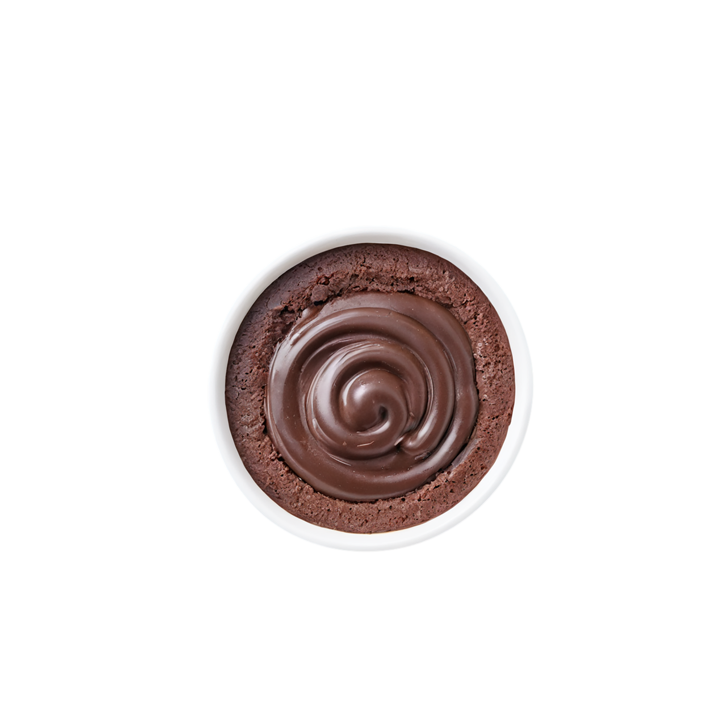 Chocolate Pudding desserts isolated on transparent background #4664