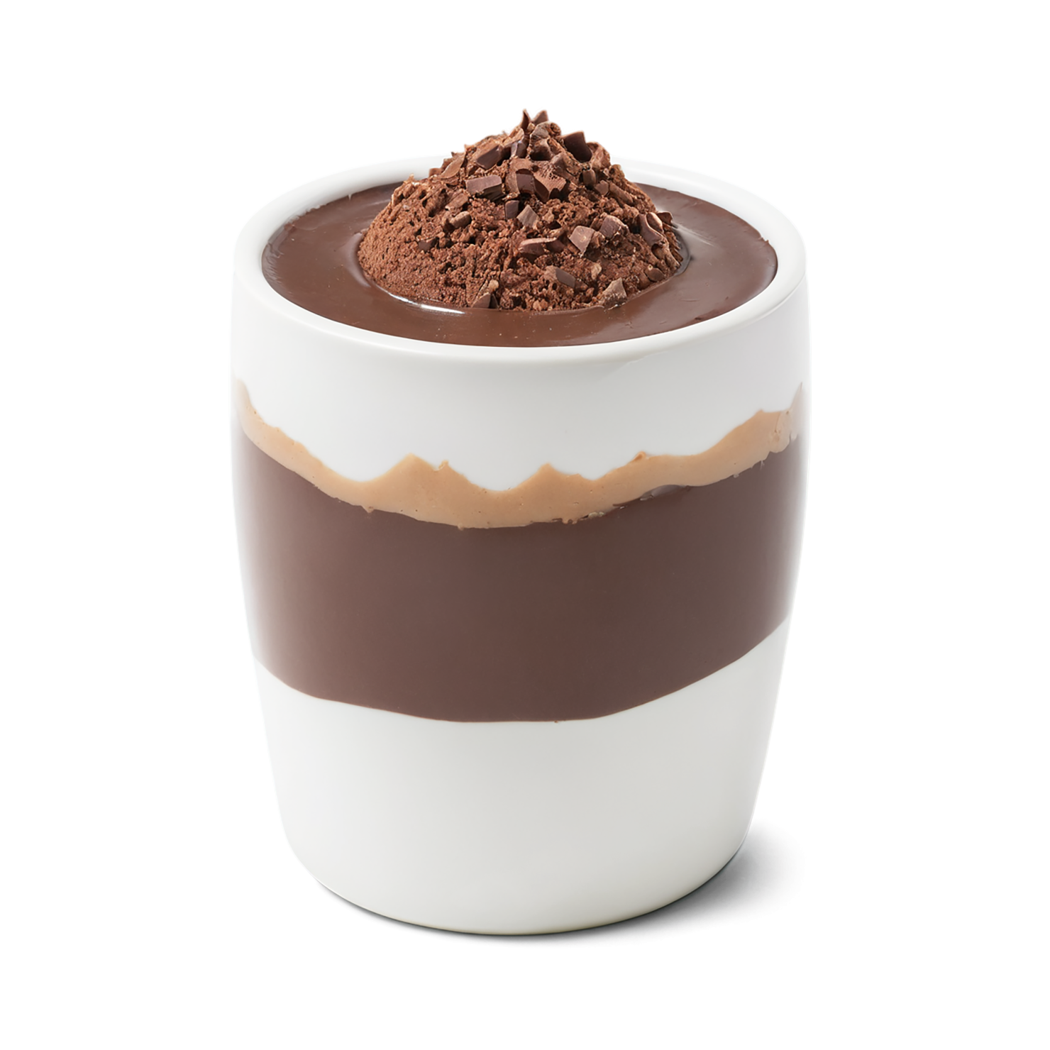 Chocolate Pudding desserts isolated on transparent background #4665