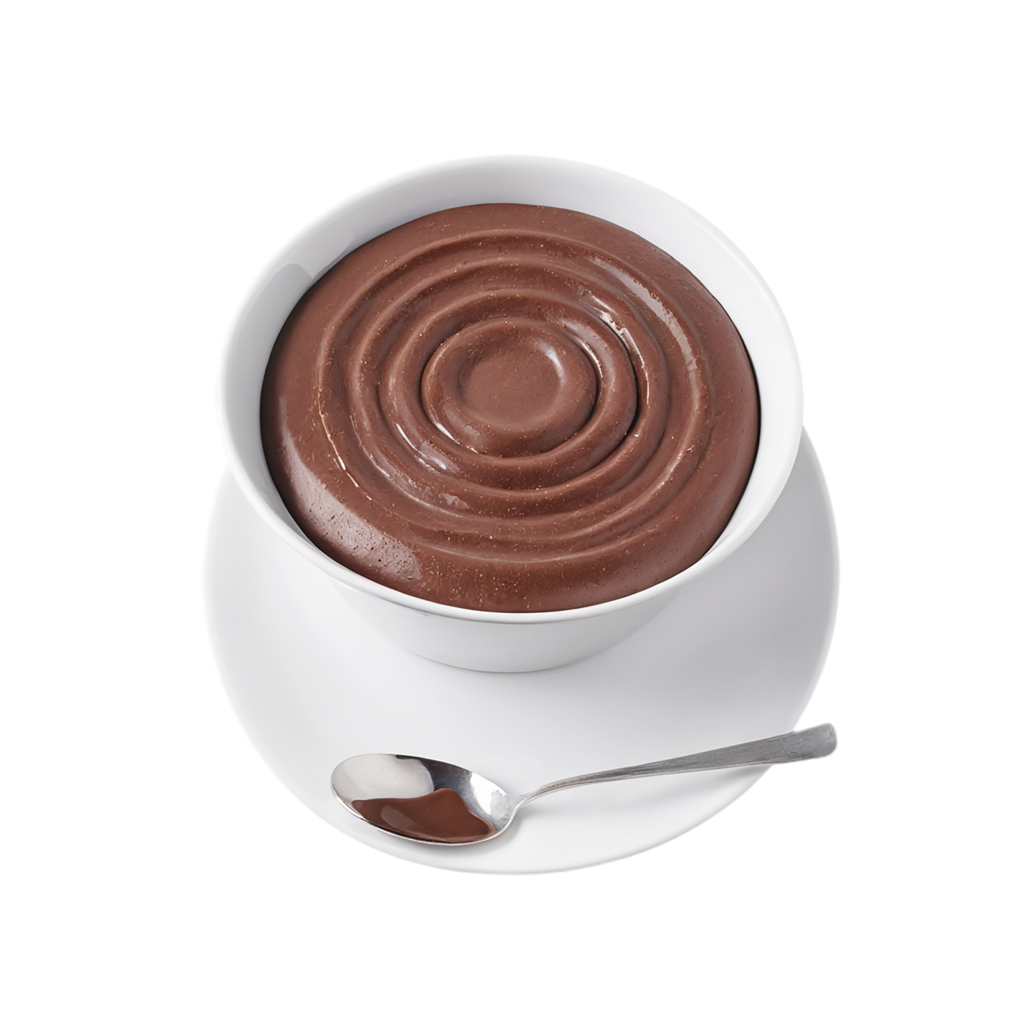 Chocolate Pudding desserts isolated on transparent background #4669