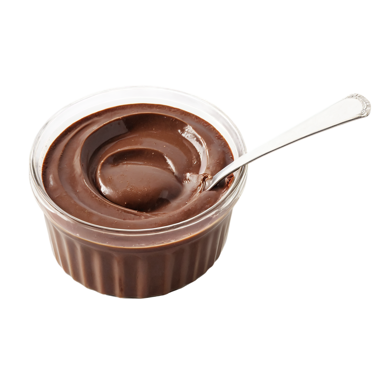 Chocolate Pudding desserts isolated on transparent background #4672