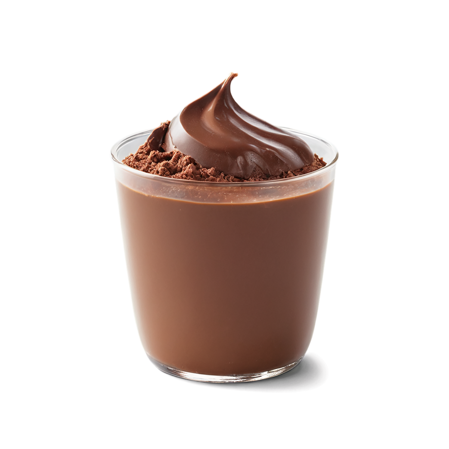 Chocolate Pudding desserts isolated on transparent background #4673