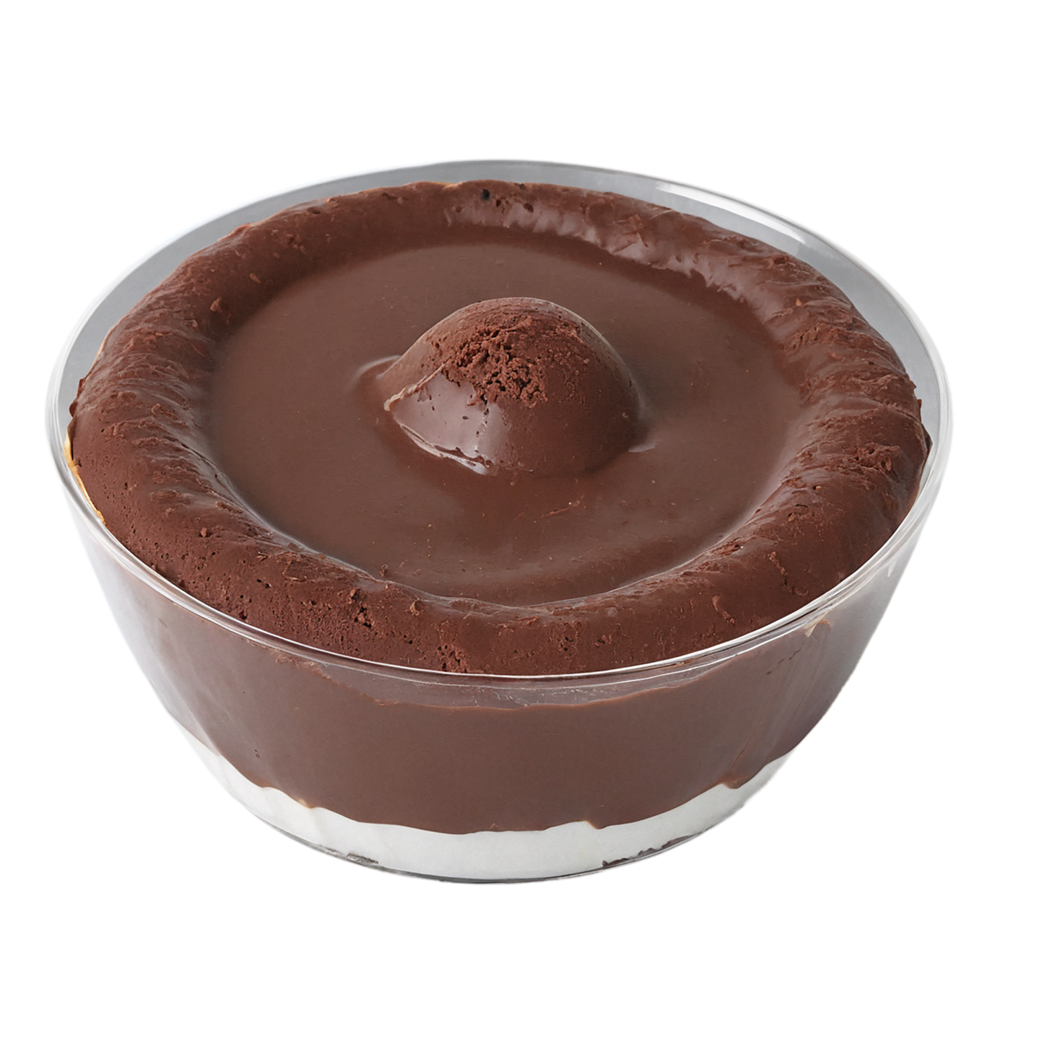 Chocolate Pudding desserts isolated on transparent background #4674