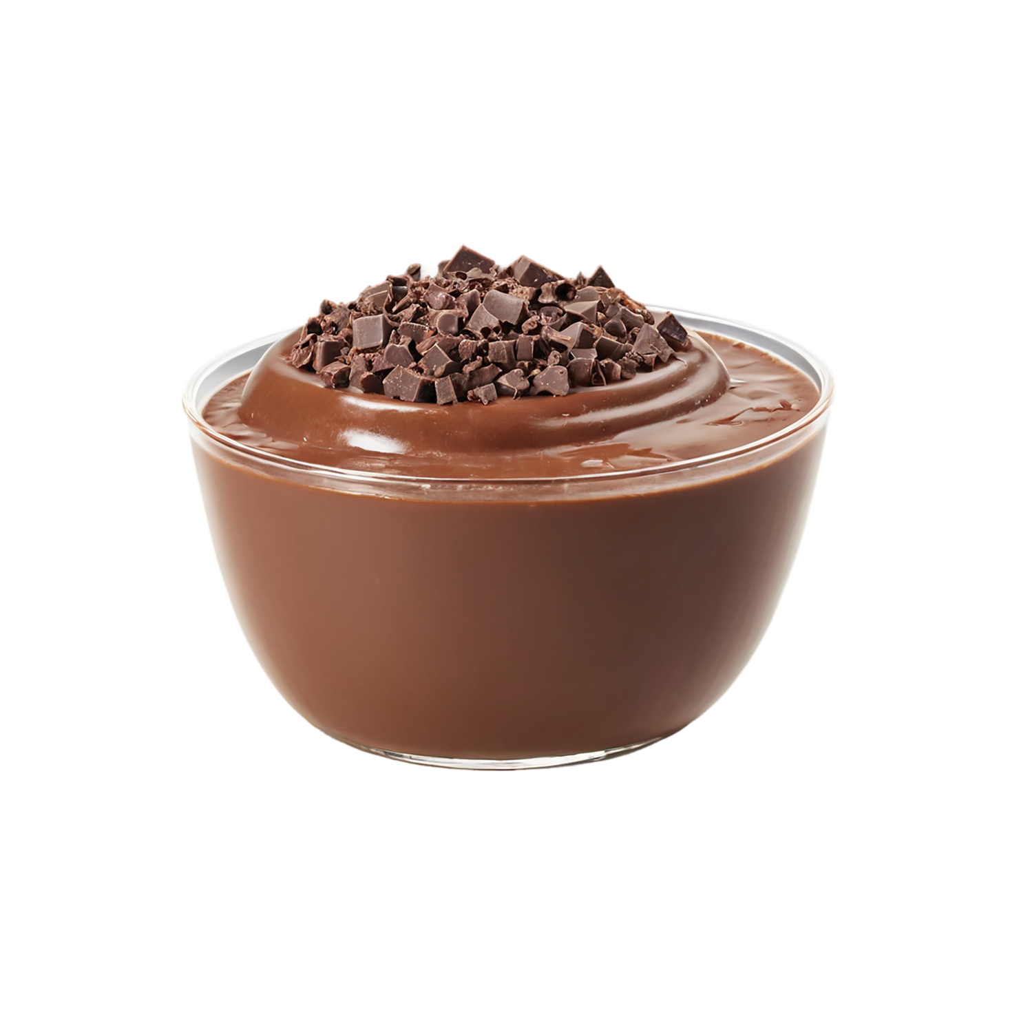 Chocolate Pudding desserts isolated on transparent background #4675