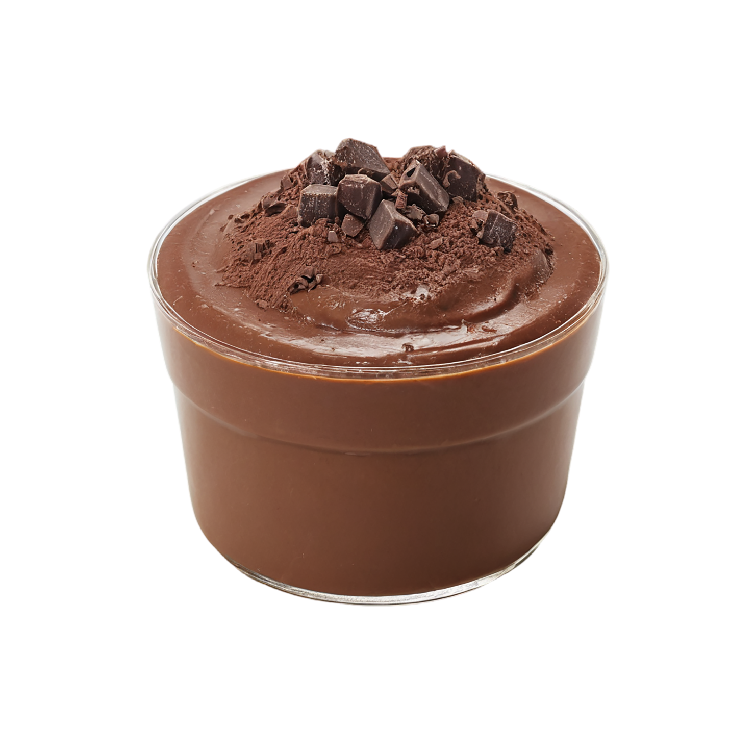 Chocolate Pudding desserts isolated on transparent background #4677