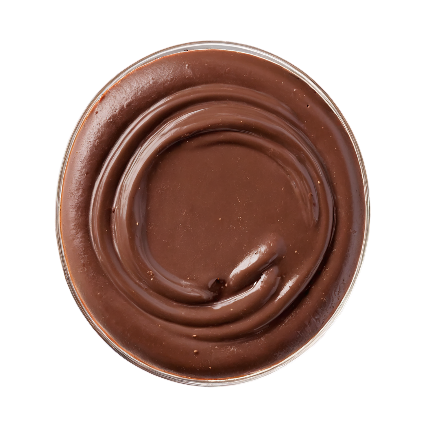 Chocolate Pudding desserts isolated on transparent background #4678