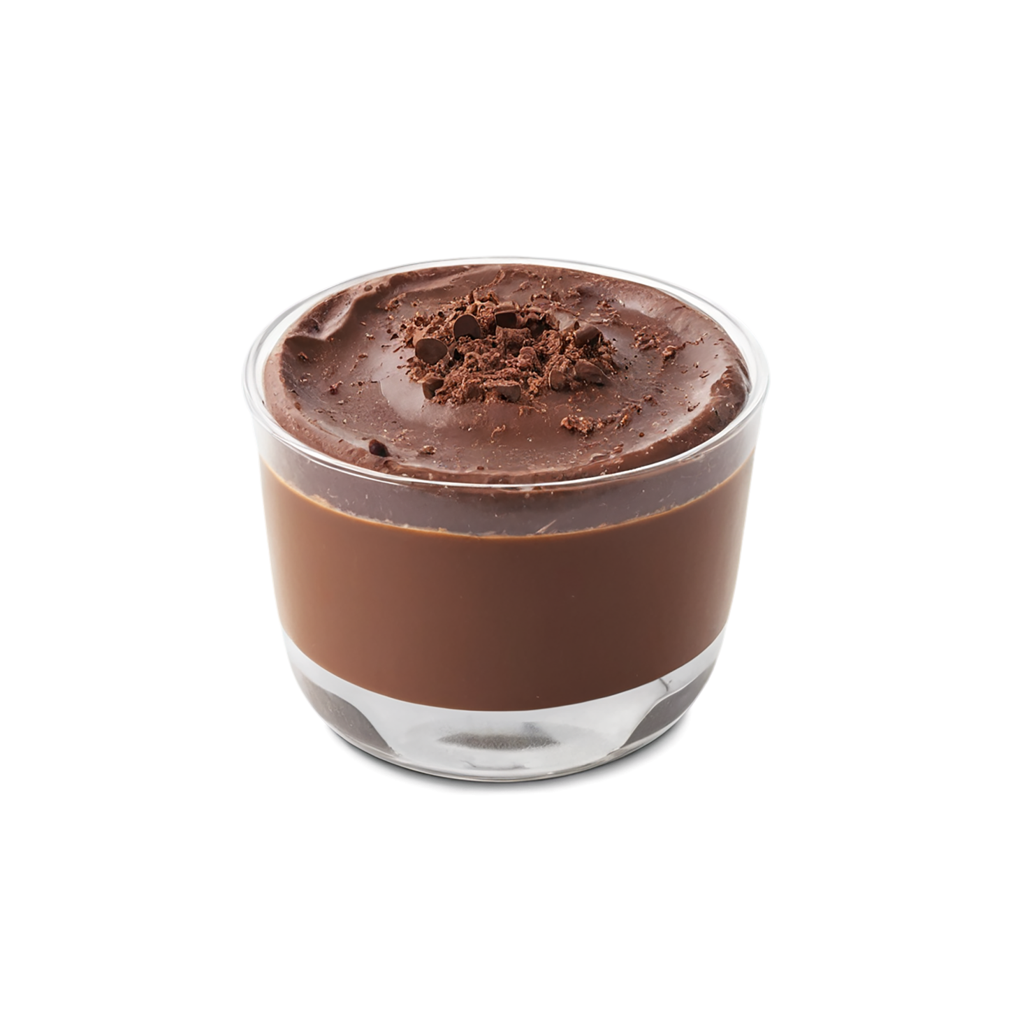 Chocolate Pudding desserts isolated on transparent background #4682