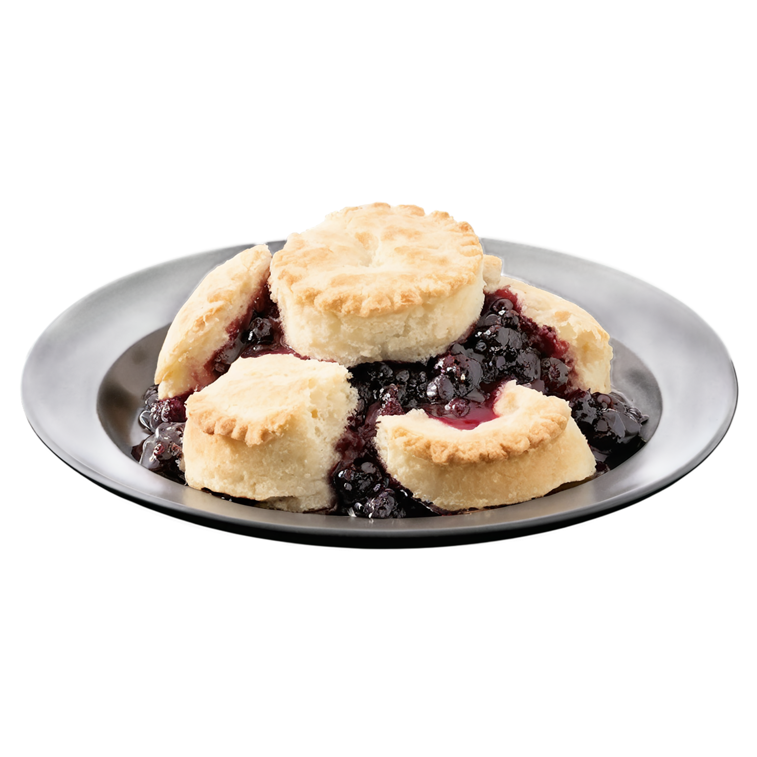Cobbler desserts isolated on transparent background #4701