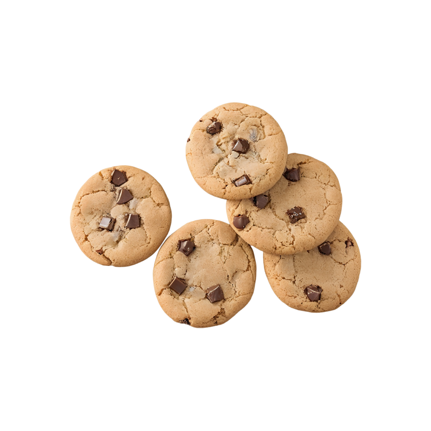 Cookies isolated on transparent background #4737