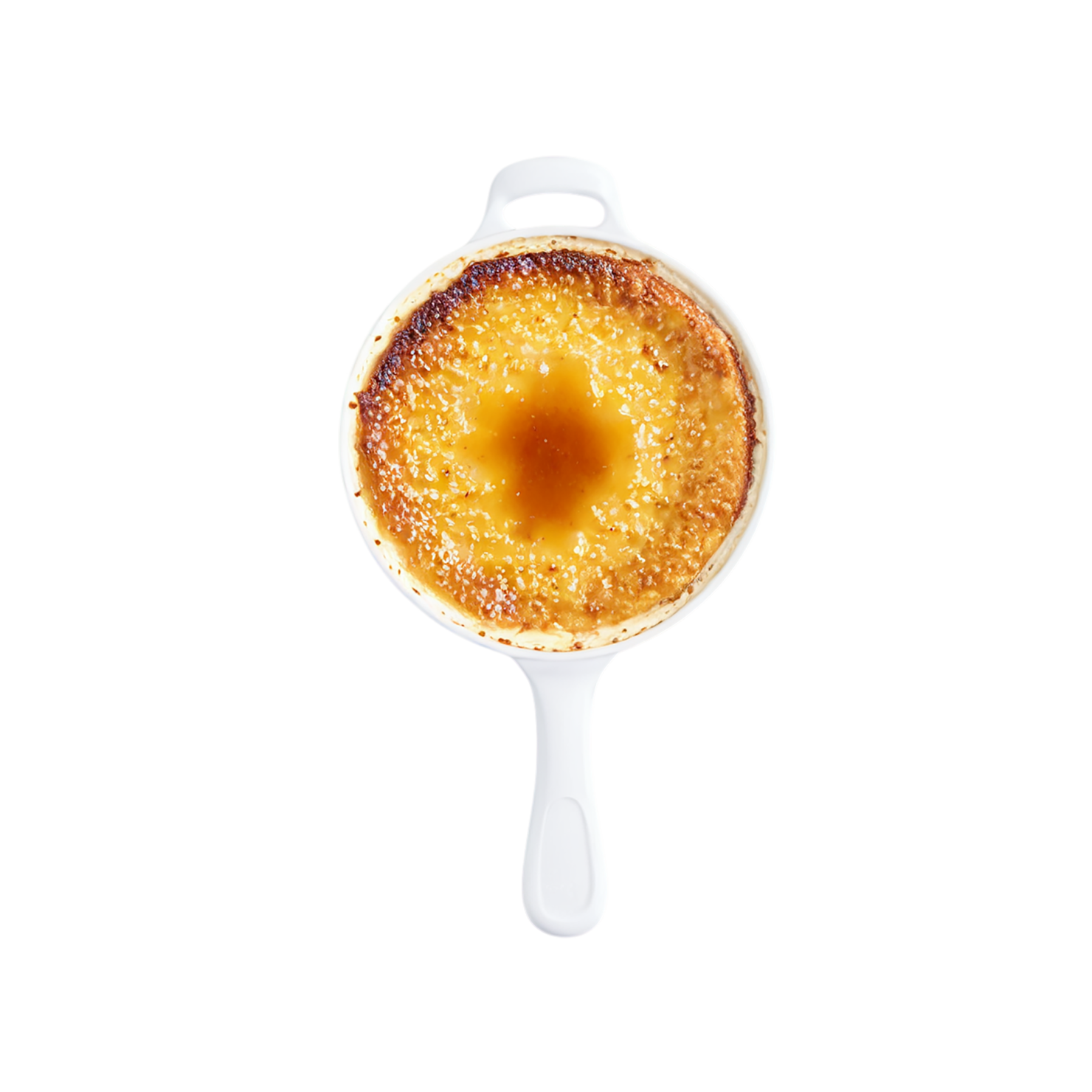 Creme Brulee desserts isolated on transparent background #4744