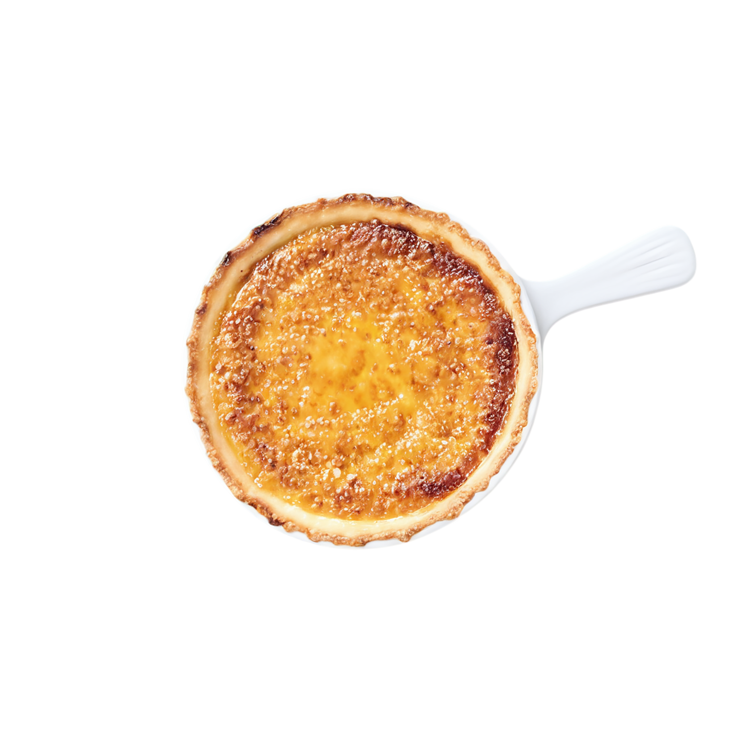 Creme Brulee desserts isolated on transparent background #4757