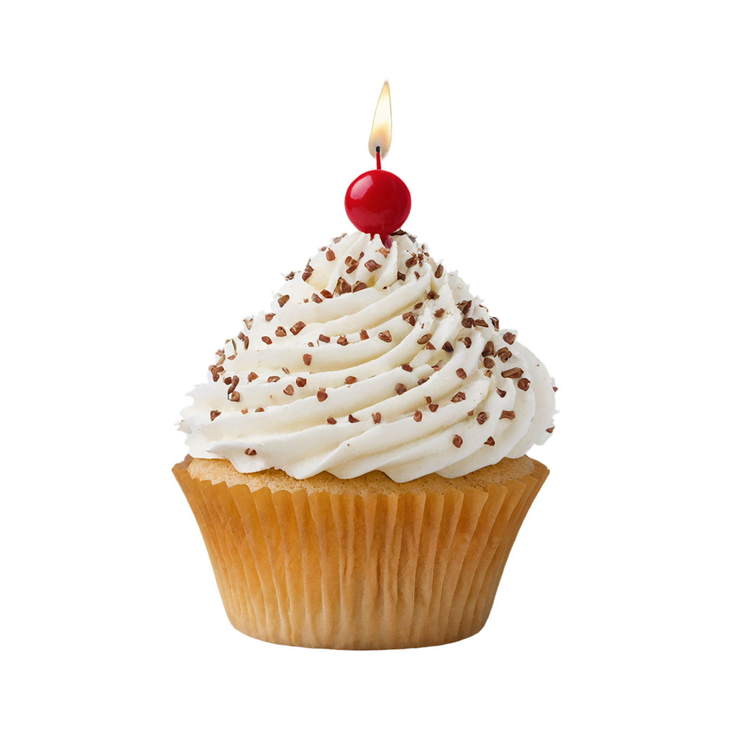 Cupcakes desserts isolated on transparent background #4778