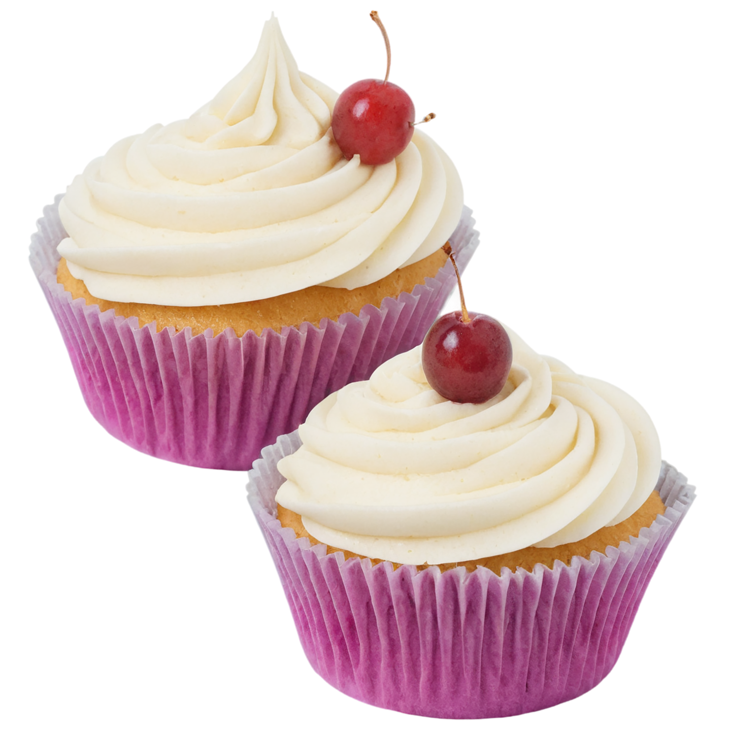Cupcakes desserts isolated on transparent background #4784