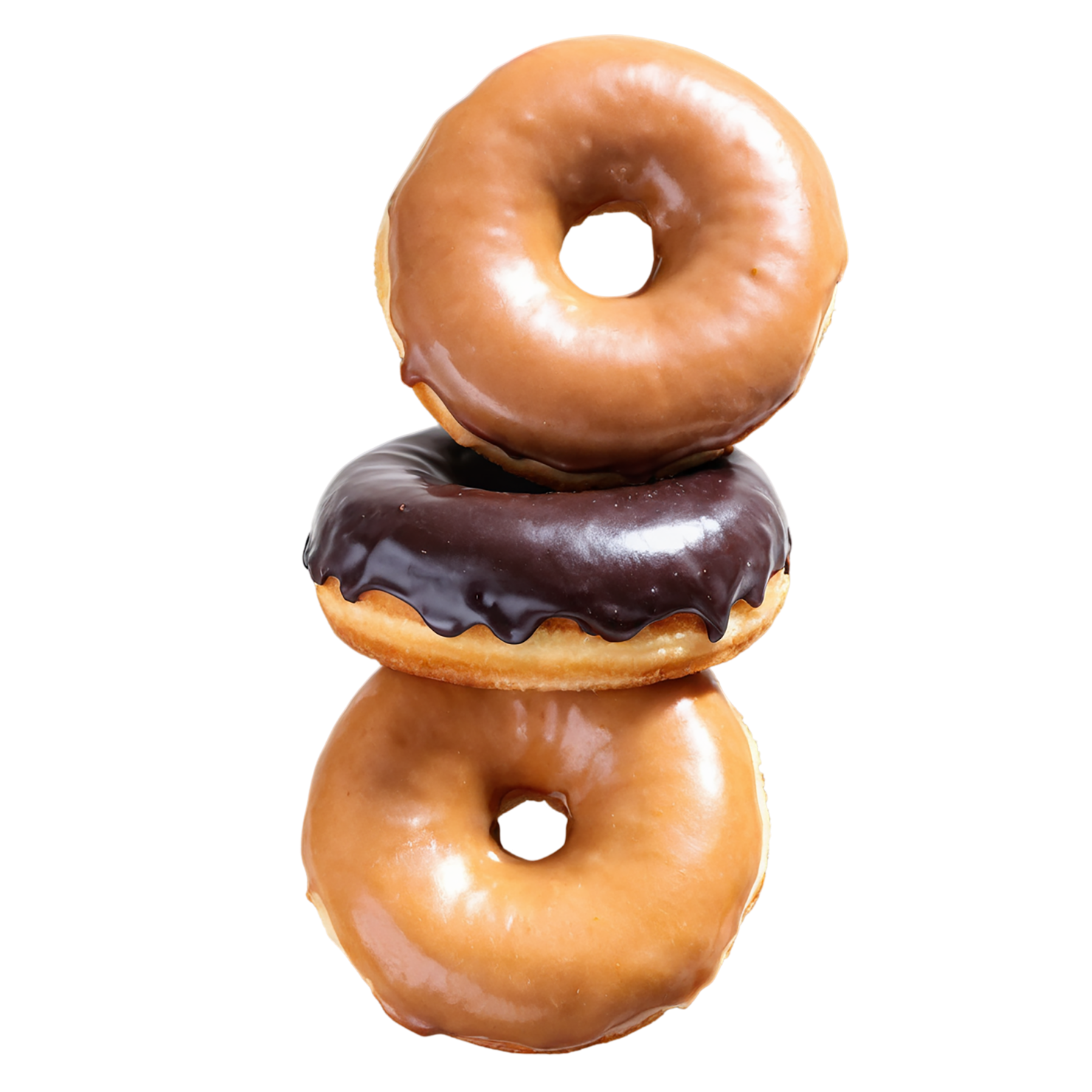 Donuts desserts isolated on transparent background #4811