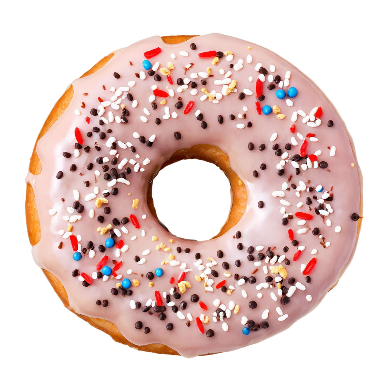 Donuts desserts isolated on transparent background #4814