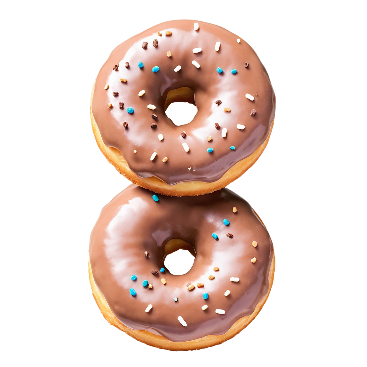 Donuts desserts isolated on transparent background #4821
