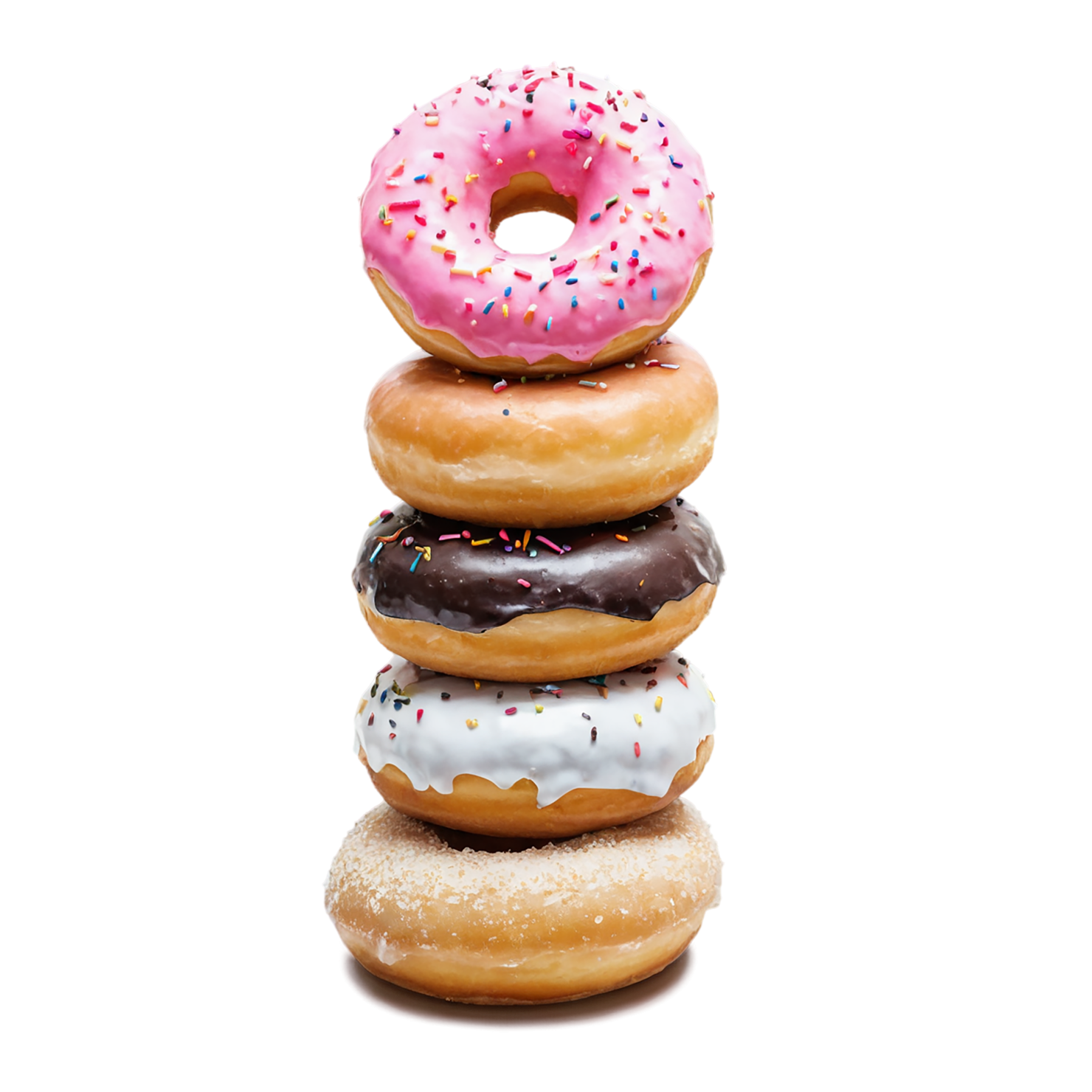 Donuts desserts isolated on transparent background #4823