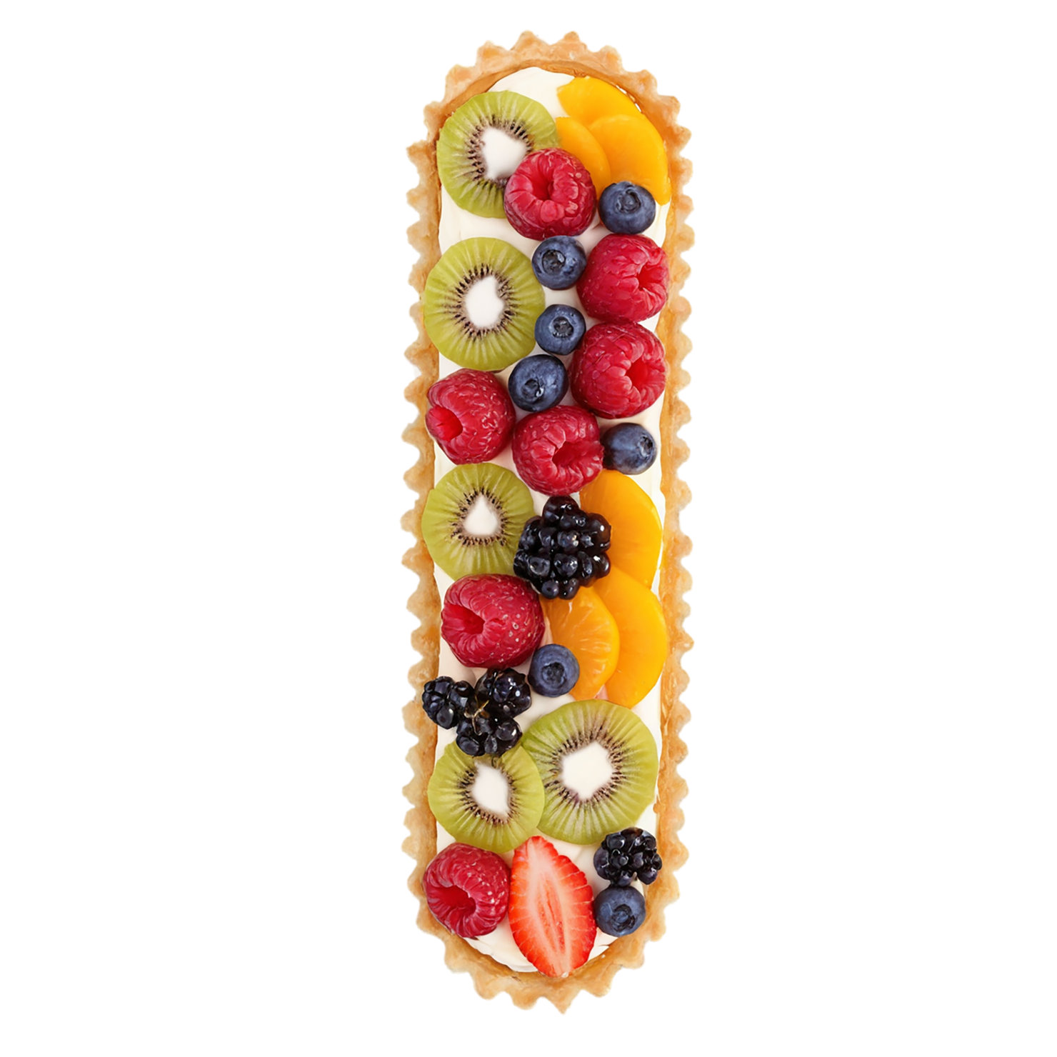 Fruit tart  desserts isolated on transparent background #4874