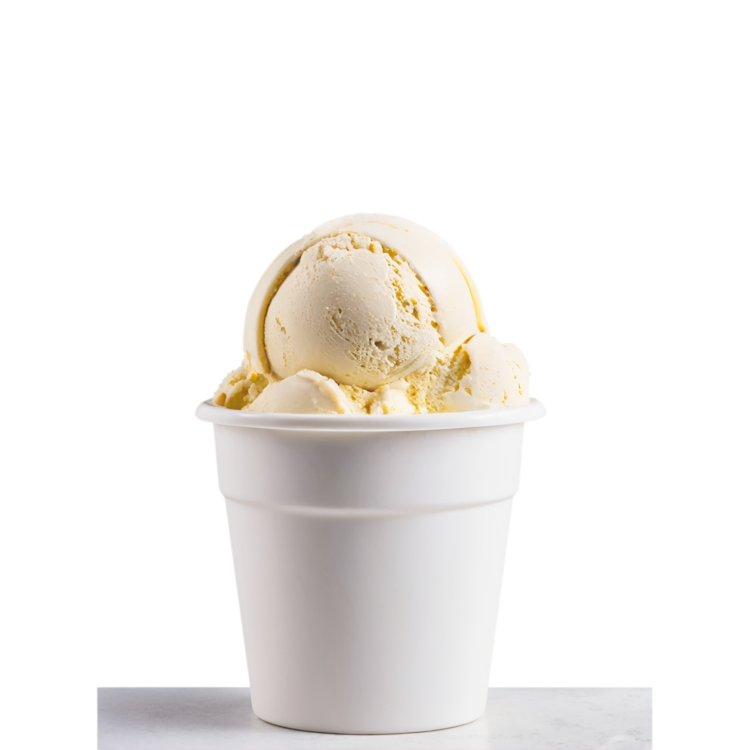 Gelato desserts isolated on transparent background #4888