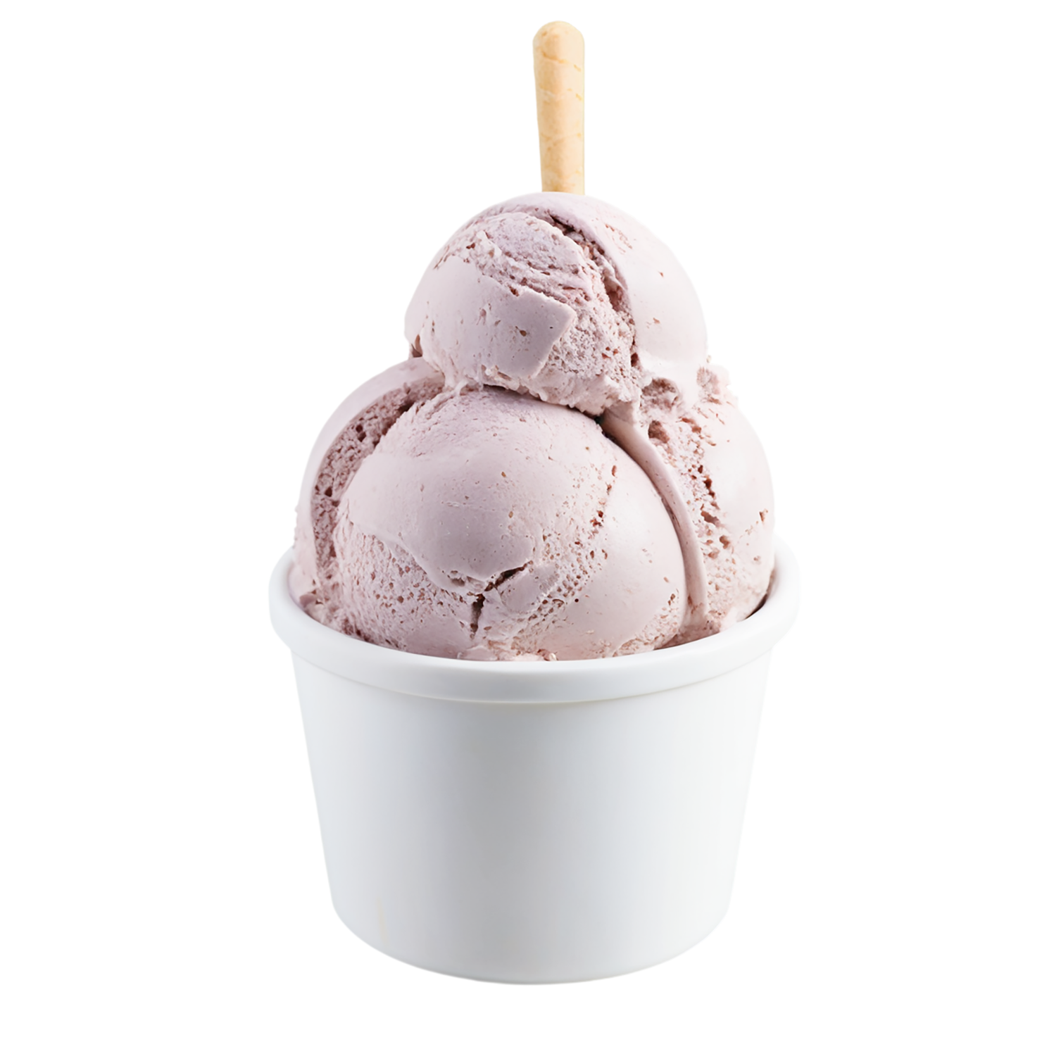 Gelato desserts isolated on transparent background #4891