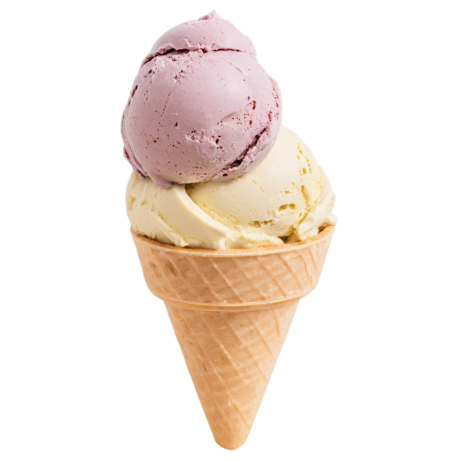 Gelato desserts isolated on transparent background #4892