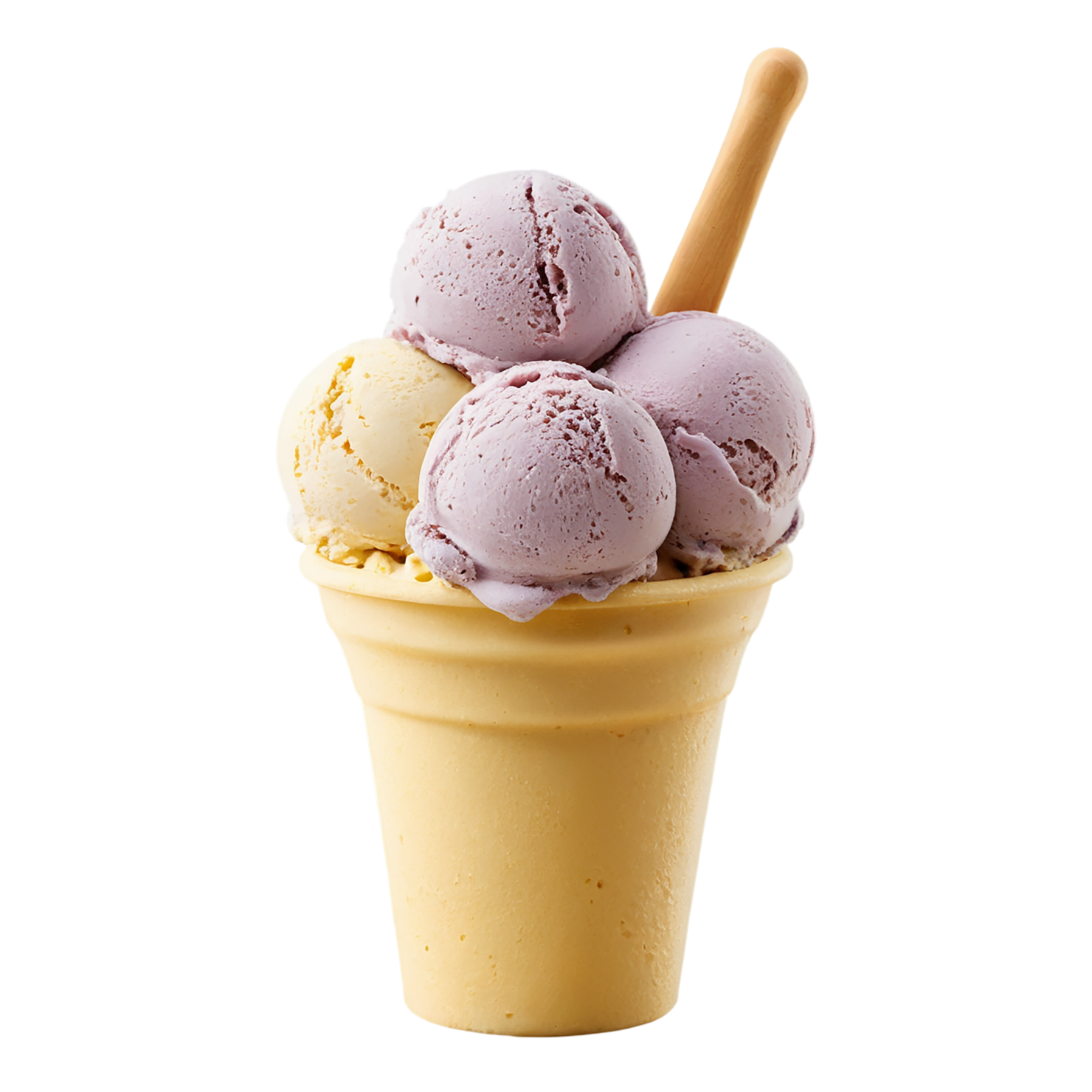 Gelato desserts isolated on transparent background #4901