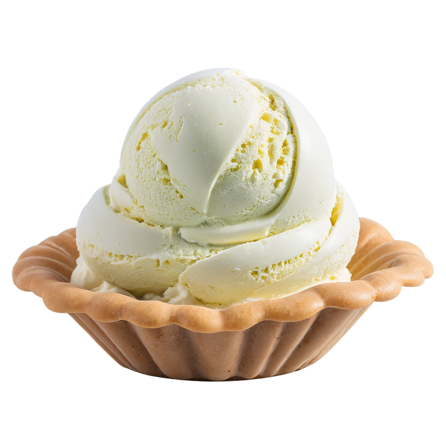 Gelato desserts isolated on transparent background #4915