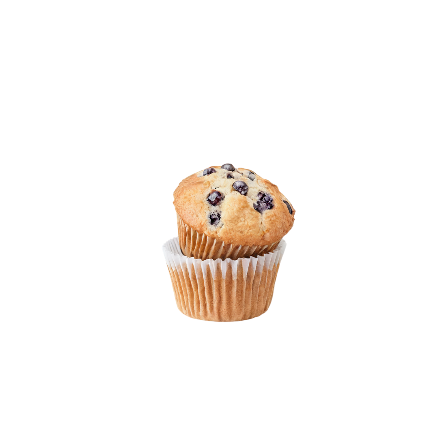 Muffins desserts isolated on transparent background #4954