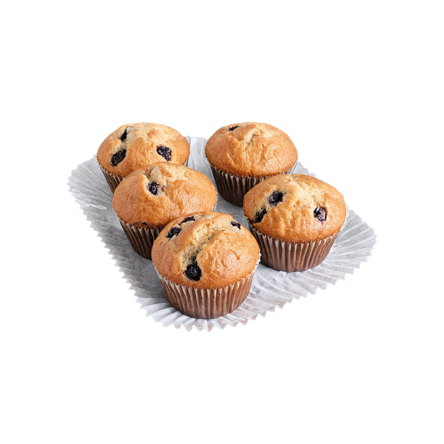 Muffins desserts isolated on transparent background #4957