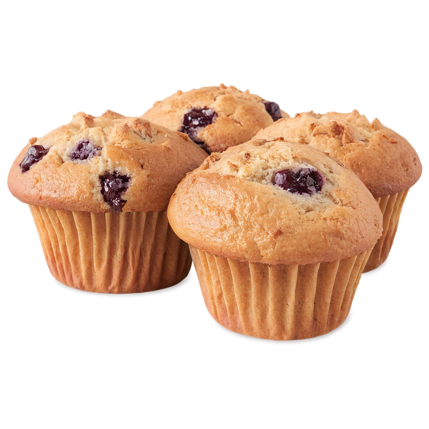 Muffins desserts isolated on transparent background #4958