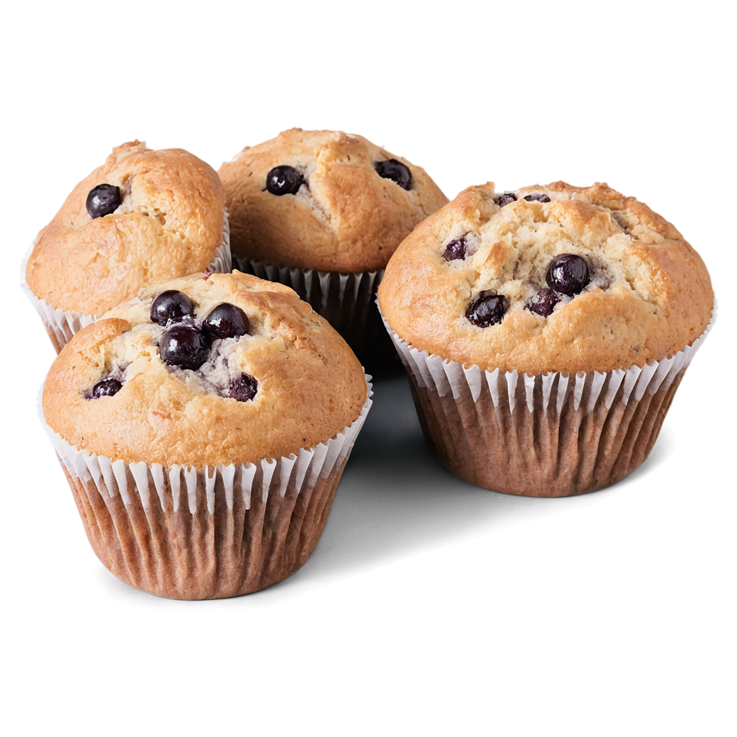 Muffins desserts isolated on transparent background #4963