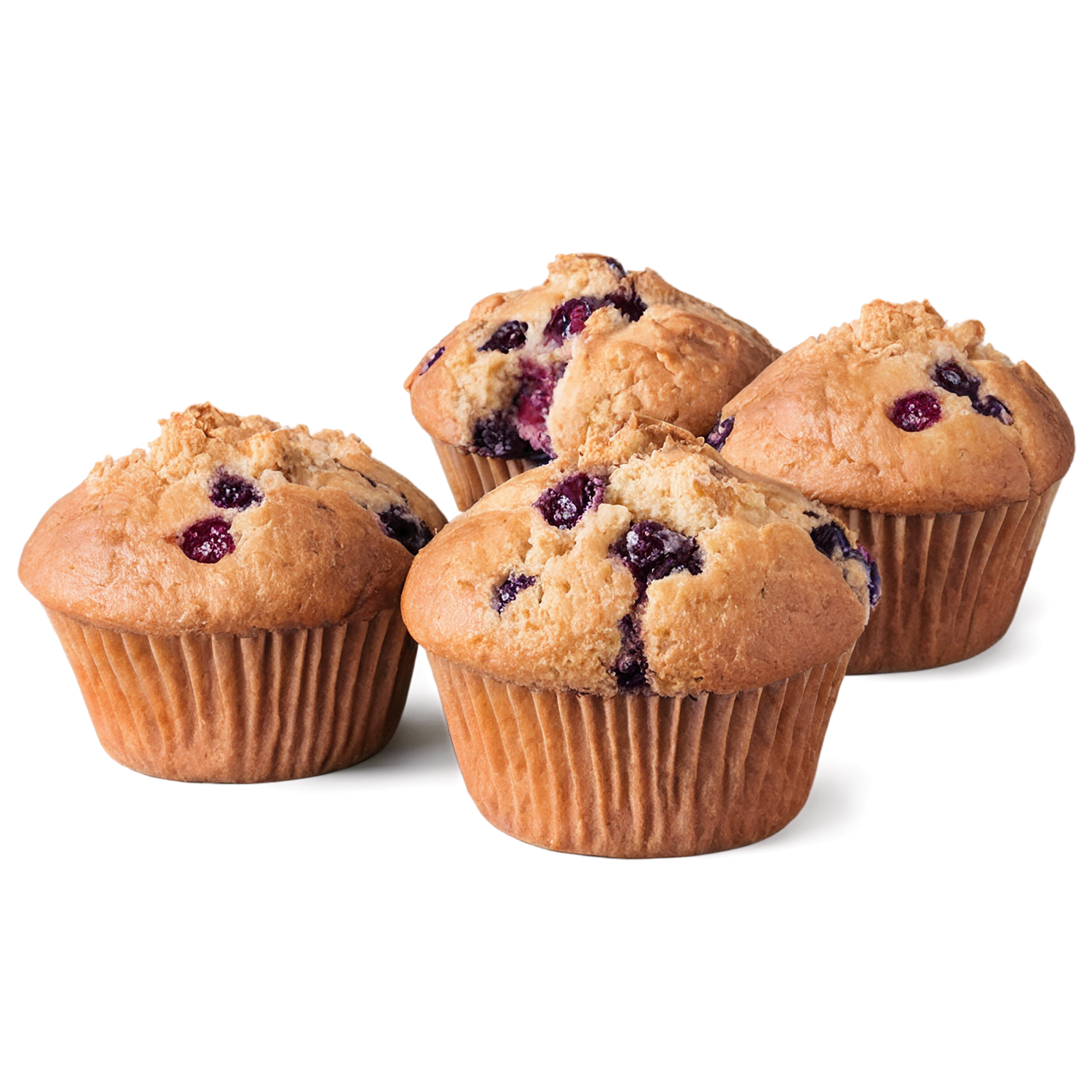 Muffins desserts isolated on transparent background #4968